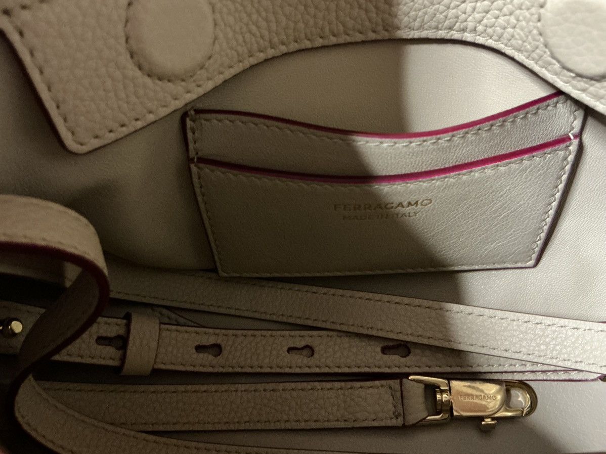 Salvatore Ferragamo Ferragamo Hug Soft Crossbody Bag XS – “Pietra”(Retail €1850) Size ONE SIZE - 8 Thumbnail