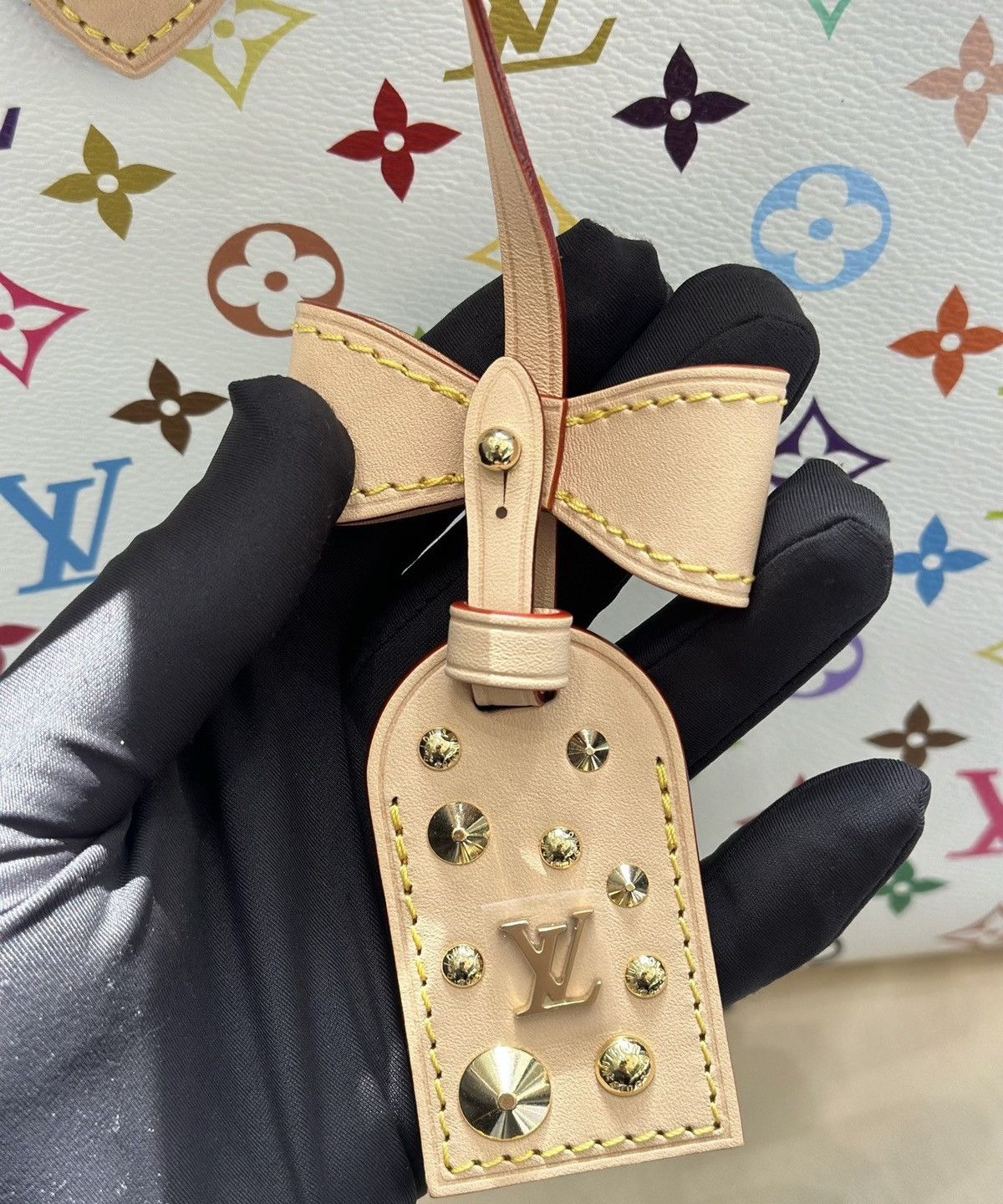 Louis Vuitton × Takashi Murakami Louis Vuitton x Takashi Murakami Neverfull MM Handbag Size ONE SIZE - 11 Thumbnail
