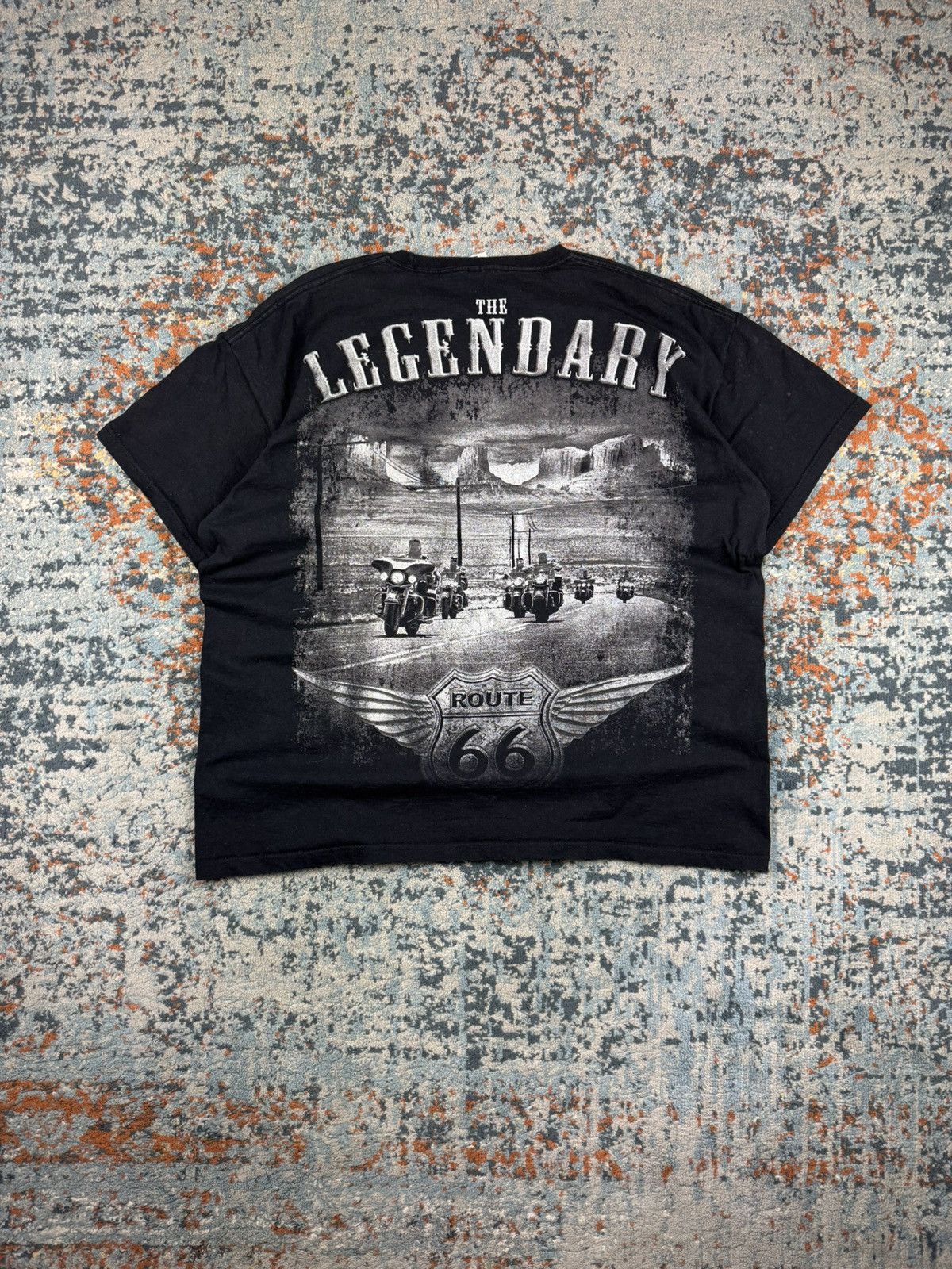 Vintage × West Coast Choppers Vintage Y2K Freedom riders Route 66 all over print tee Size US XXL / EU 58 / 5 - 2 Thumbnail