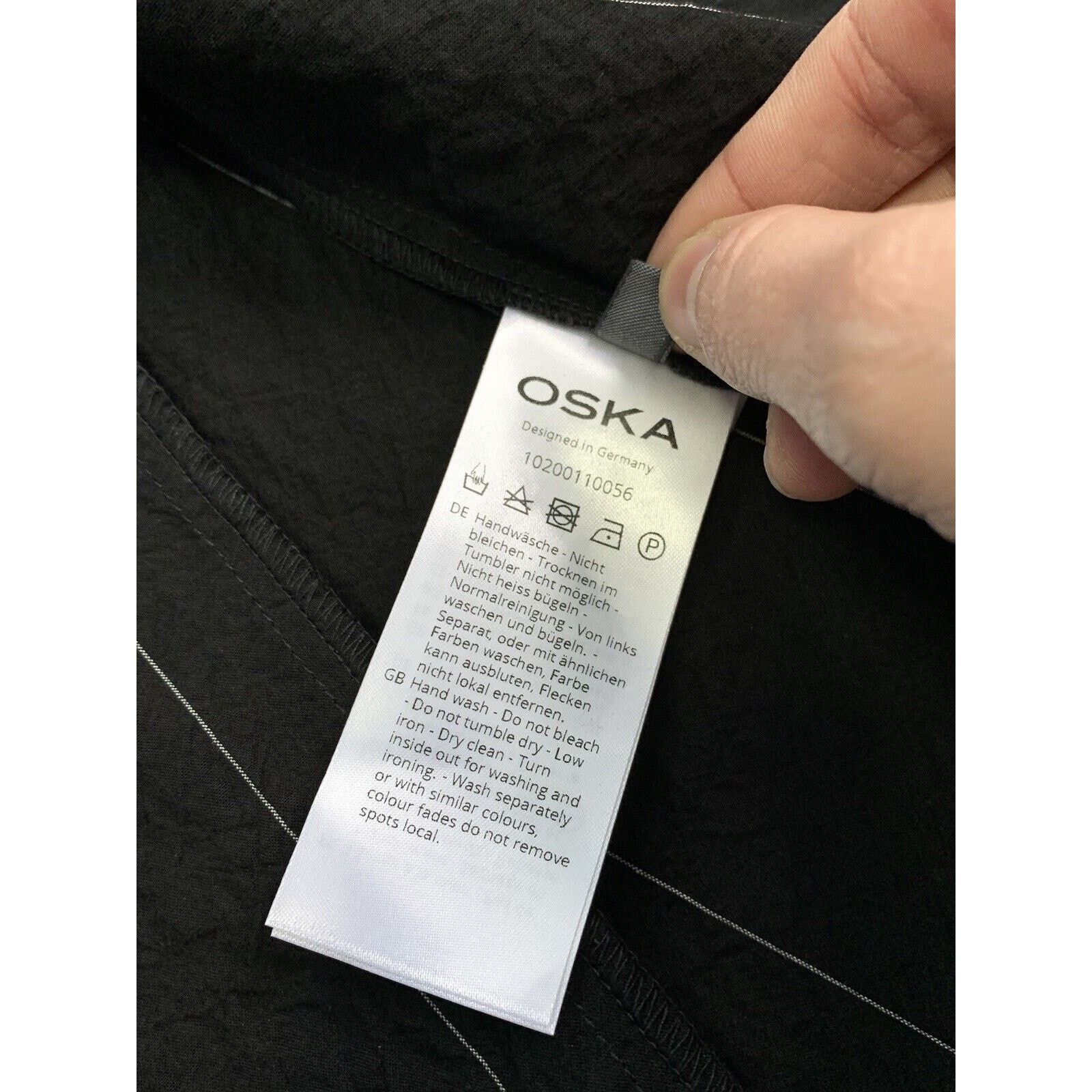 Japanese Brand × Other Women's OSKA Shawl Collar Jacket Coat Blazer SZ 3 EU 40 UK12 Size M / US 6-8 / IT 42-44 - 24 Thumbnail