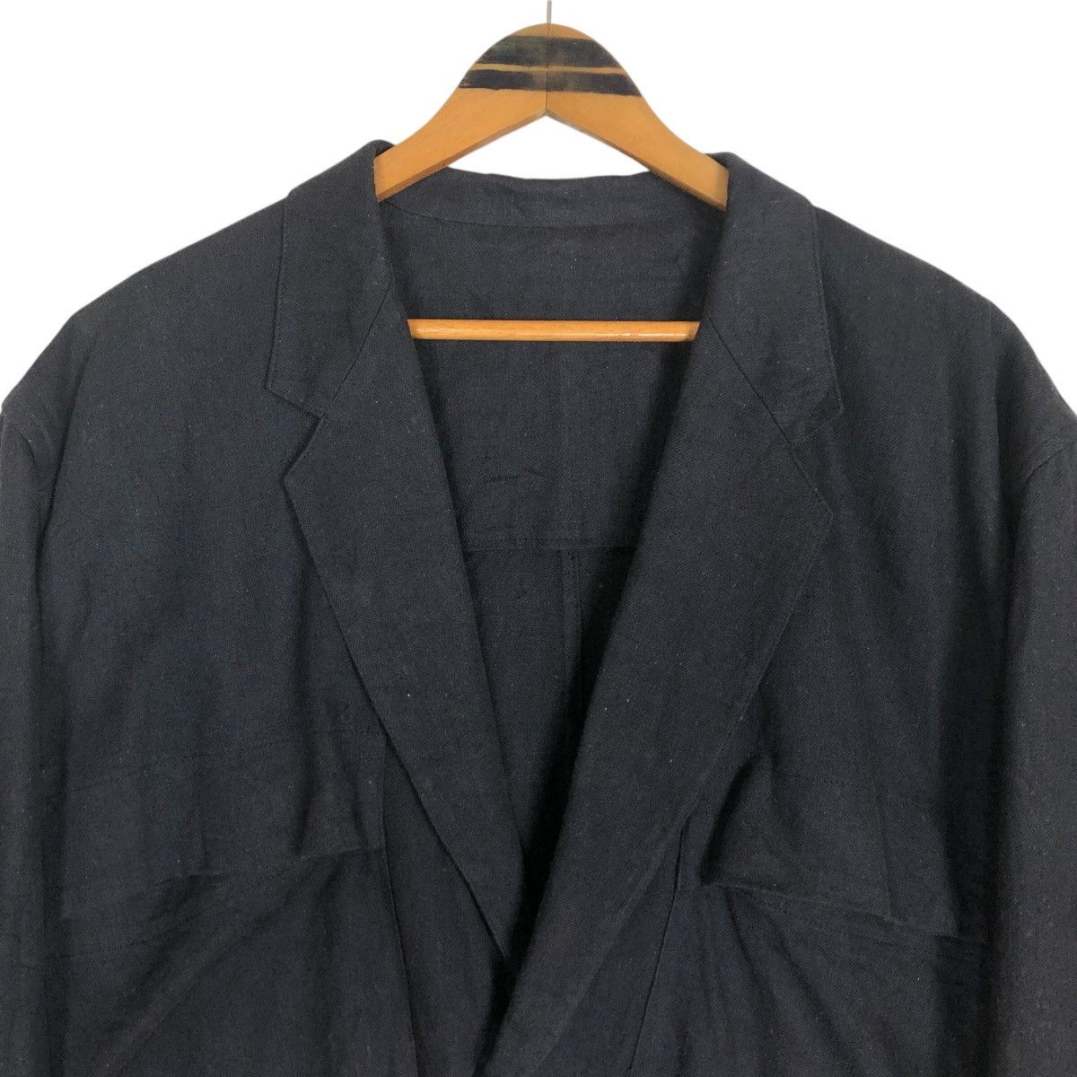 Yohji Yamamoto Vintage 80s Y’s For Men Yohji Yamamoto 4 Pocket Jacket Size US L / EU 52-54 / 3 - 3 Thumbnail