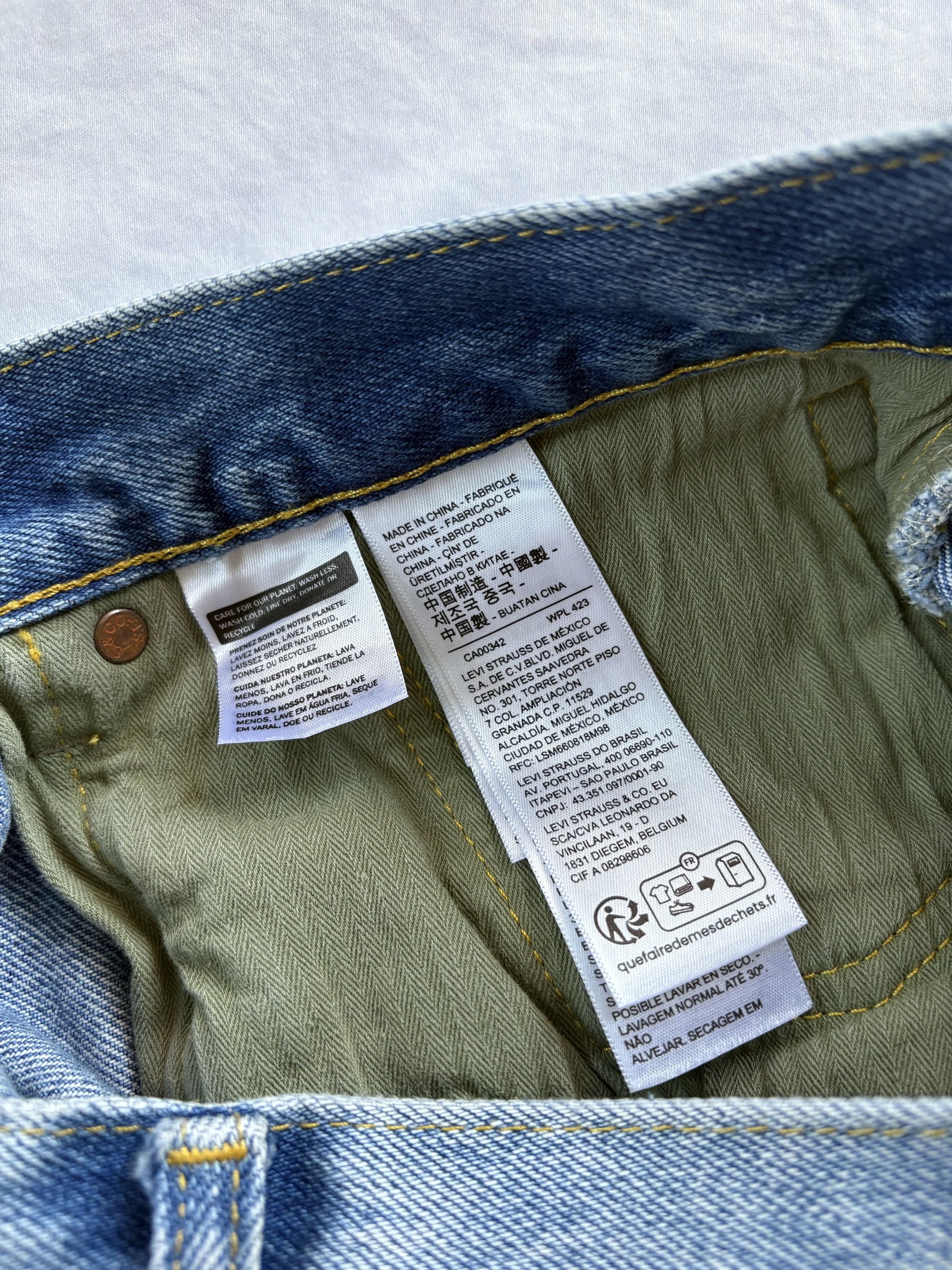 Beams Japan Levis X Beams Stay Loose Jeans Size US 32 / EU 48 - 3 Thumbnail