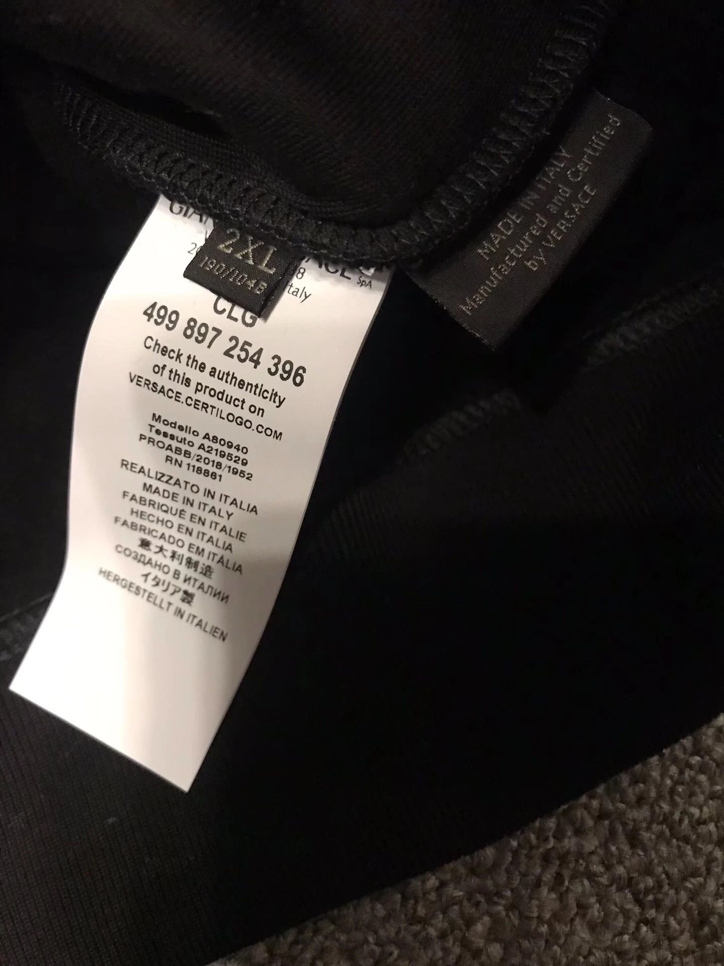 Versace Versace Jungle Panther Cotton Jacket 2XL (runs small) Size US XXL / EU 58 / 5 - 4 Thumbnail