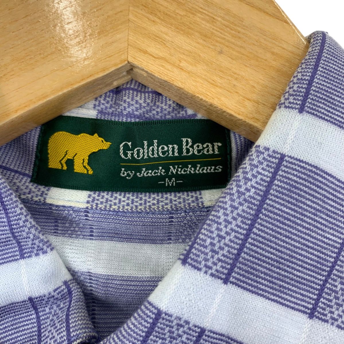Golden Bear Vintage GOLDEN BEAR USA Jack Nicklaus Plaids Tee Shirt Top Size US M / EU 48-50 / 2 - 7 Thumbnail