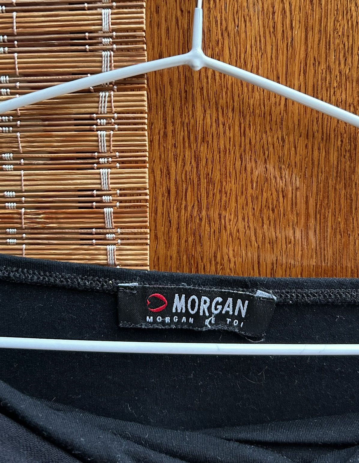 Morgan De Toi Y2K Morga De Toi Black Strapless Bandeau Tube Top Ruched Size S / US 4 / IT 40 - 5 Thumbnail