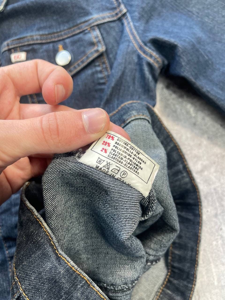 Japanese Brand × Miss Sixty × Vintage Vintage Crazy Miss Sixty Denim Jacket Y2K Size L / US 10 / IT 46 - 9 Thumbnail