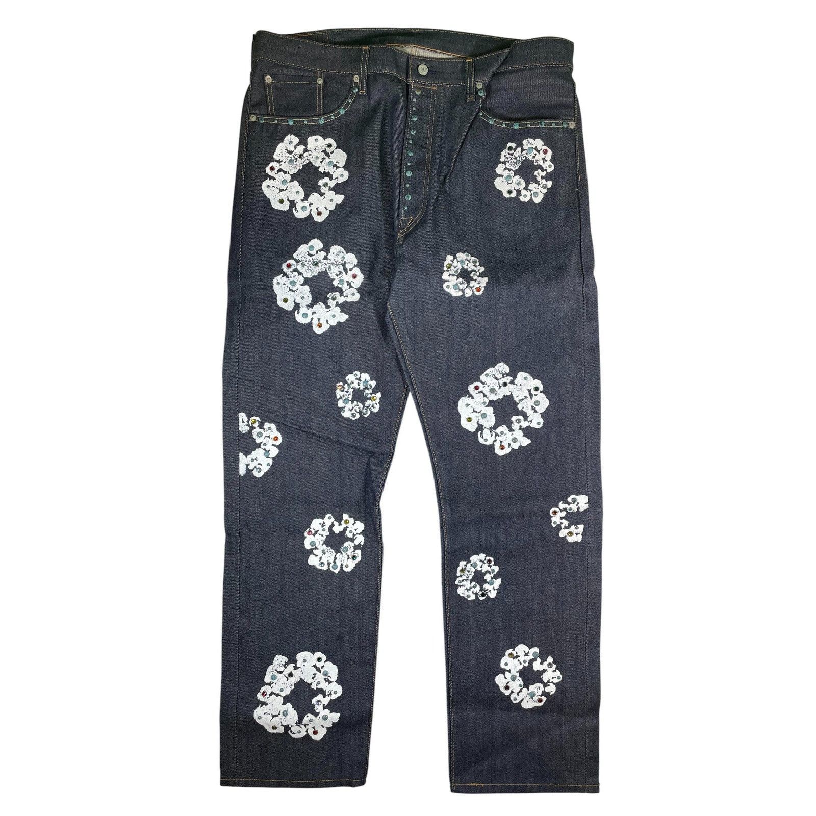 DENIM TEARS Denim Tears Studded Selvedge Jeans Size US 40 / EU 56 - 1 Thumbnail
