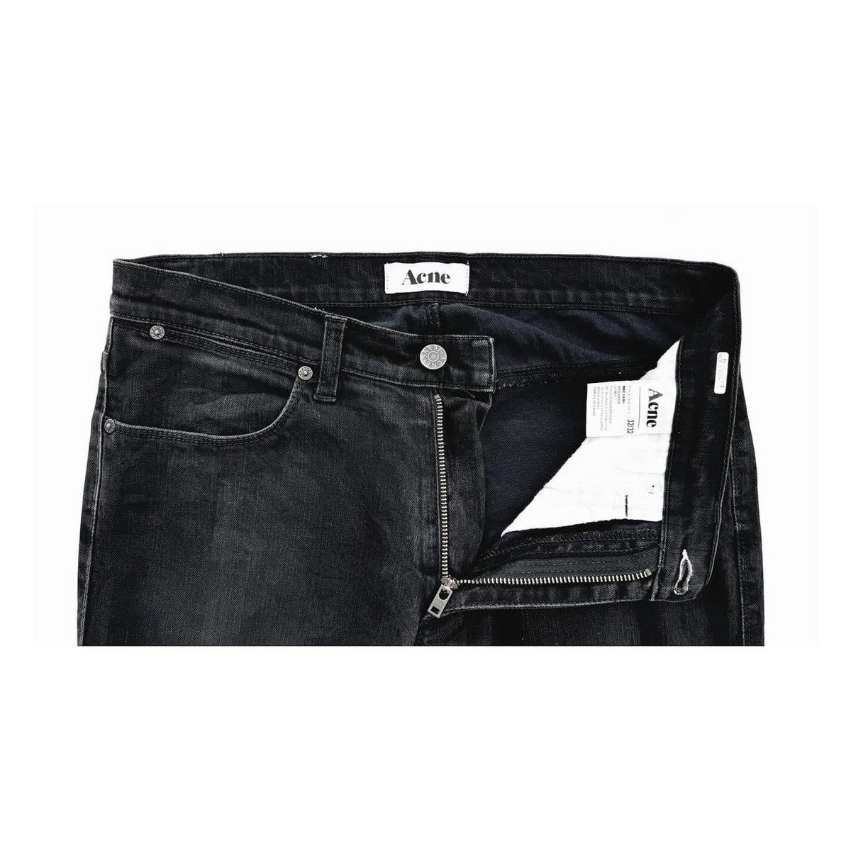 Acne Studios Acne Studios Black Denim Pants Size US 32 / EU 48 - 3 Thumbnail