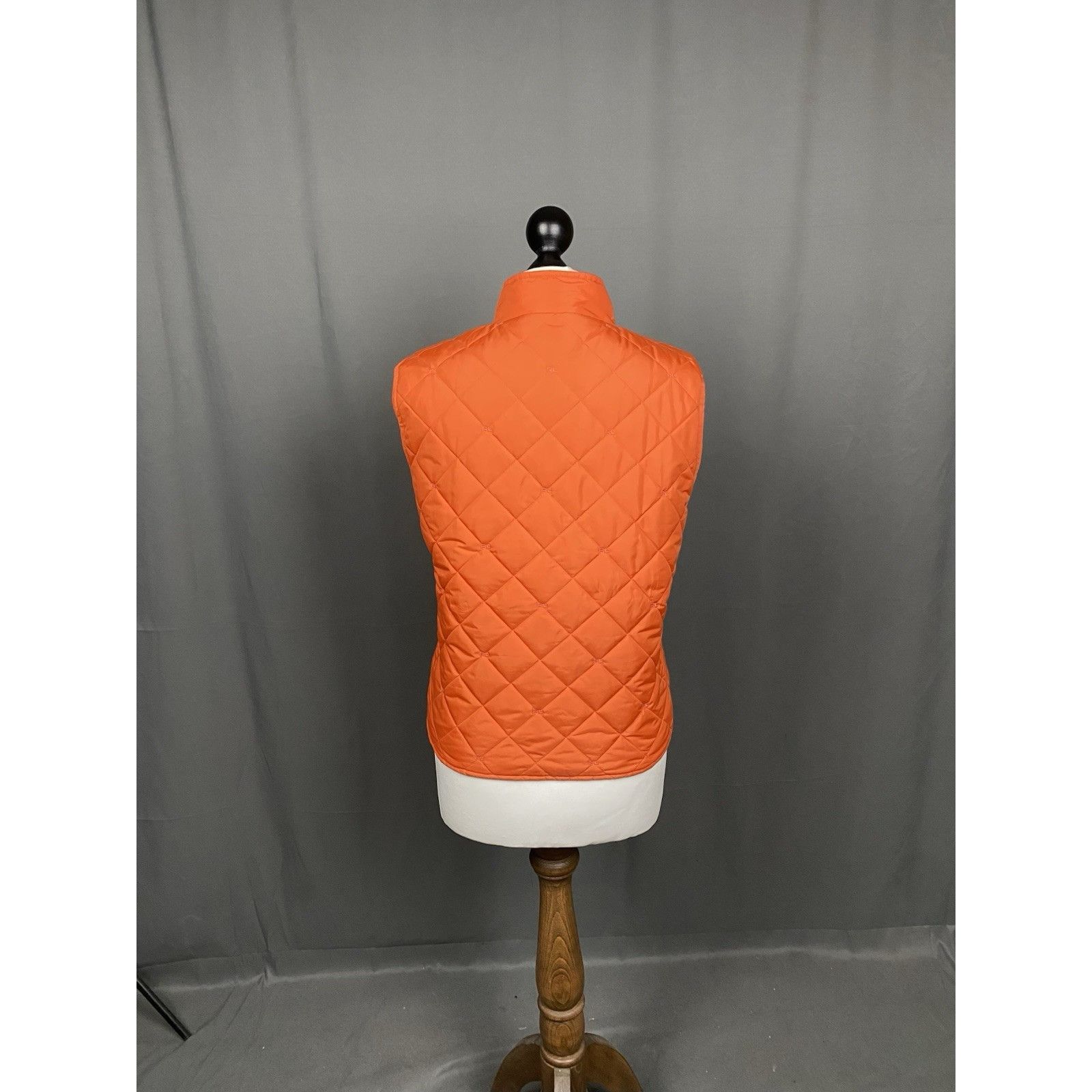 Ralph Lauren Sport Ralph Lauren Sport Women's Orange Quilted Vest Size L Size L / US 10 / IT 46 - 9 Thumbnail