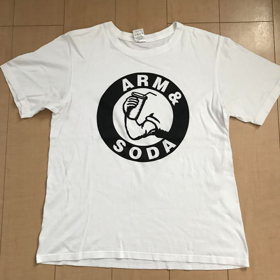 NUMBER (N)INE 02SS MODERN AGE ARM & SODA T-shirt White XL