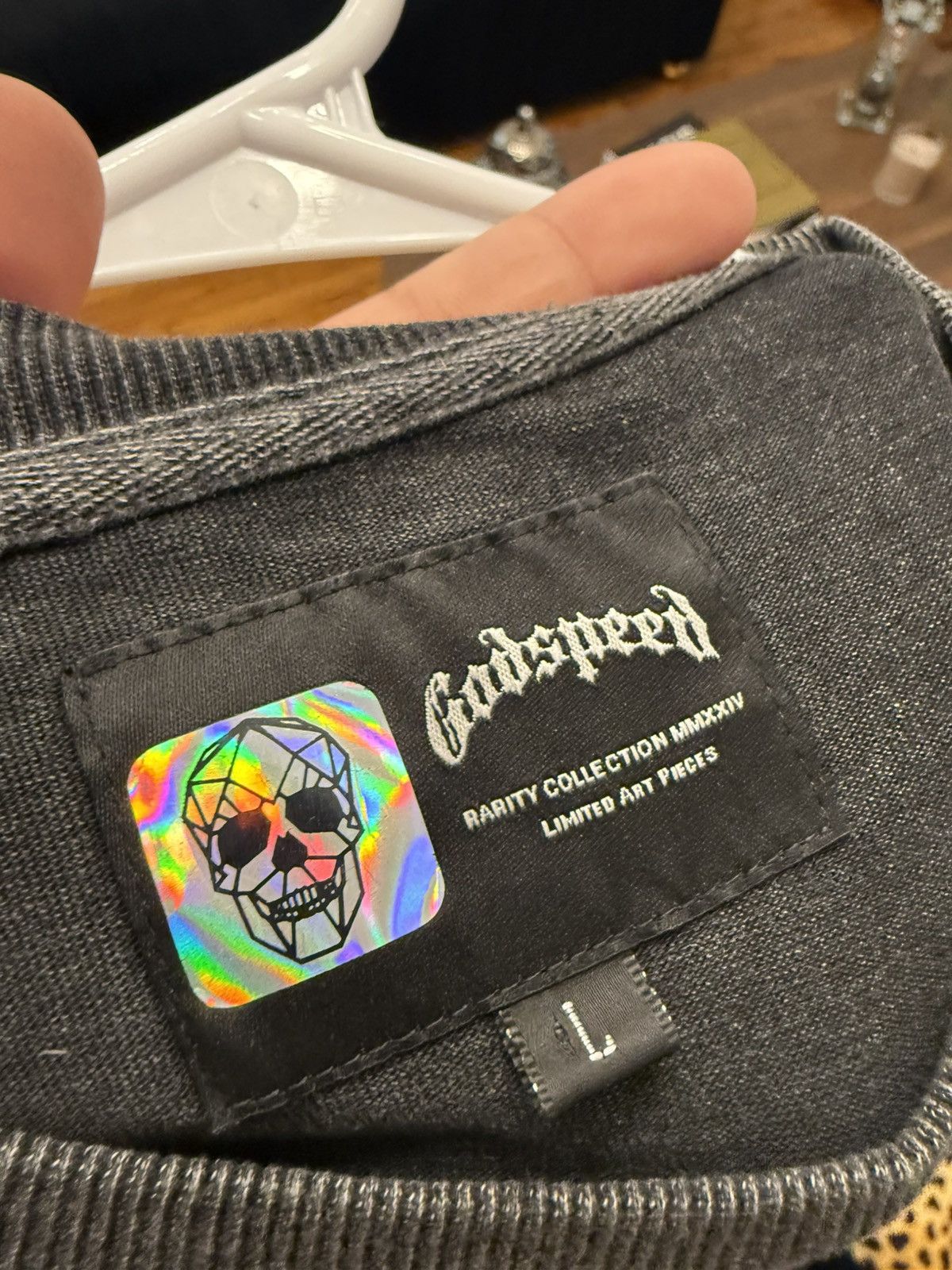 Godspeed Godspeed To The Moon Astronaut Long sleeve Size Large Size US L / EU 52-54 / 3 - 9 Thumbnail