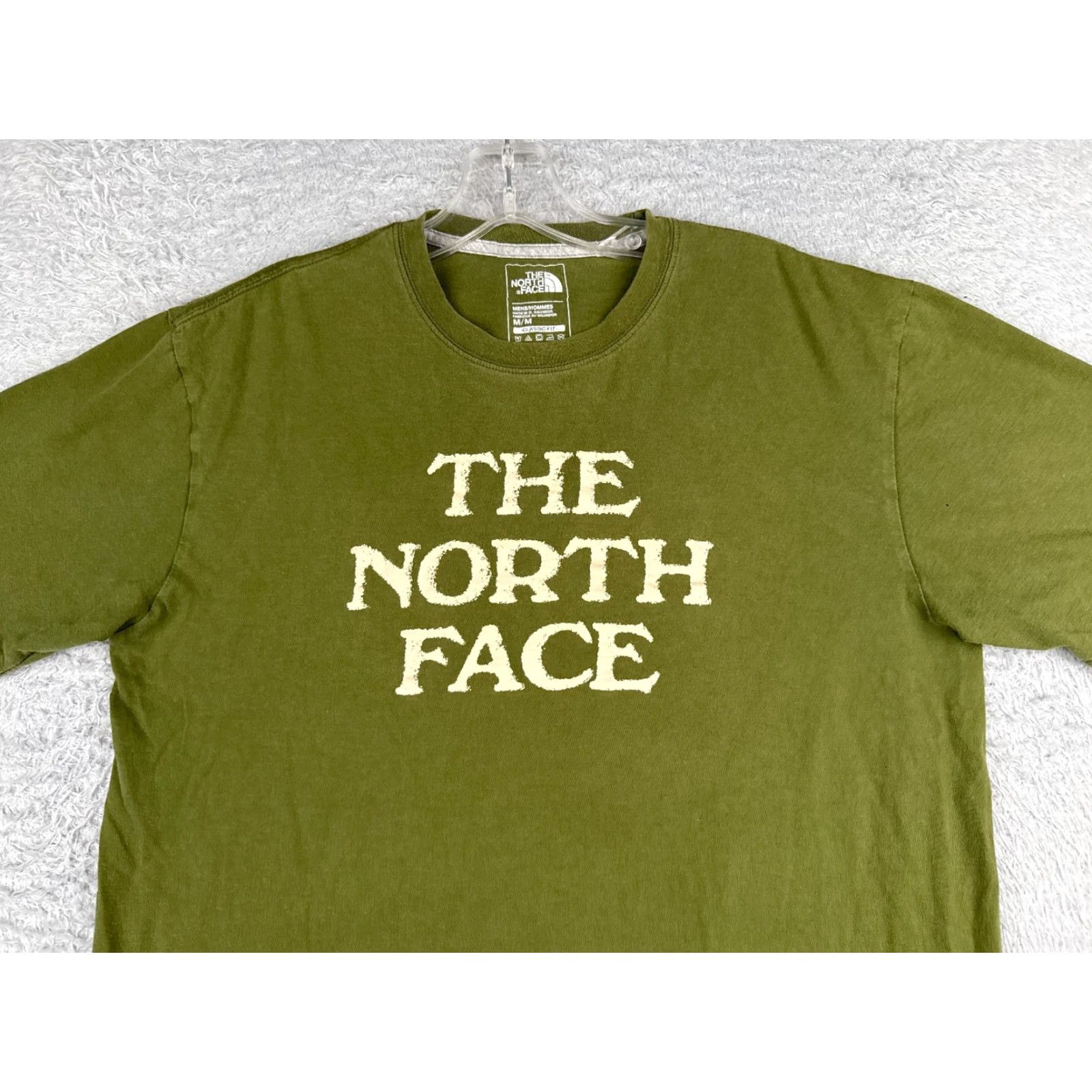 The North Face VINTAGE The North Face Shirt Men Medium Green Cotton Crew Neck Classic Fit Short Sleeve Size US M / EU 48-50 / 2 - 4 Thumbnail