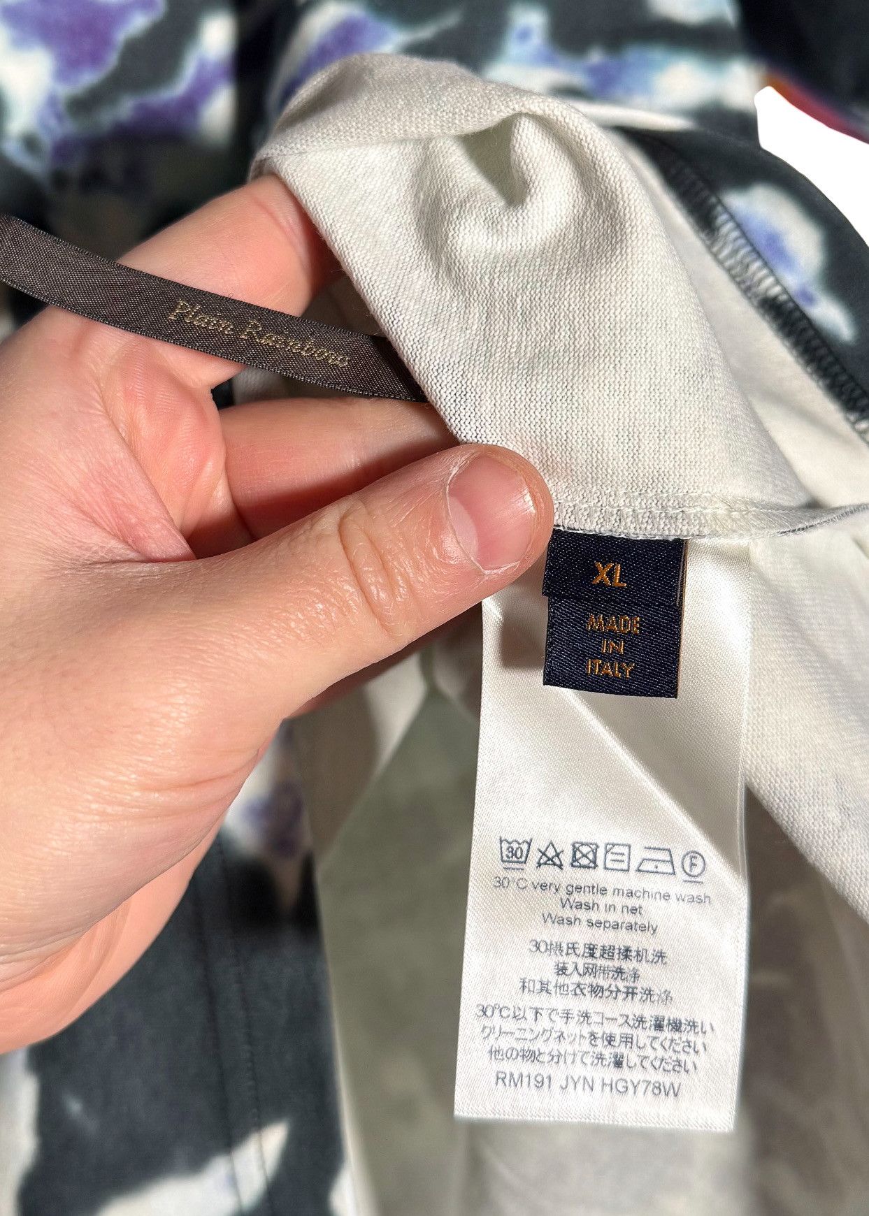 Louis Vuitton Louis Vuitton SS19 "Plain Rainbow" Tie-Dye T-shirt Size US XL / EU 56 / 4 - 7 Thumbnail