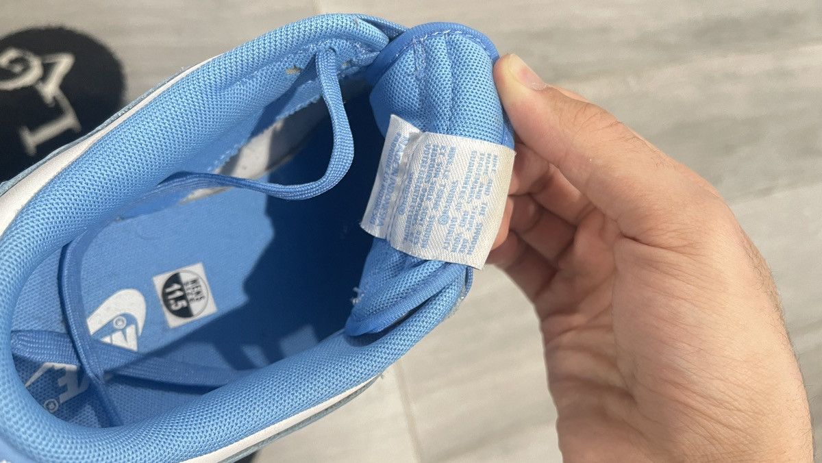 Nike Nike dunk low unc Size US 11.5 / EU 44-45 - 7 Thumbnail