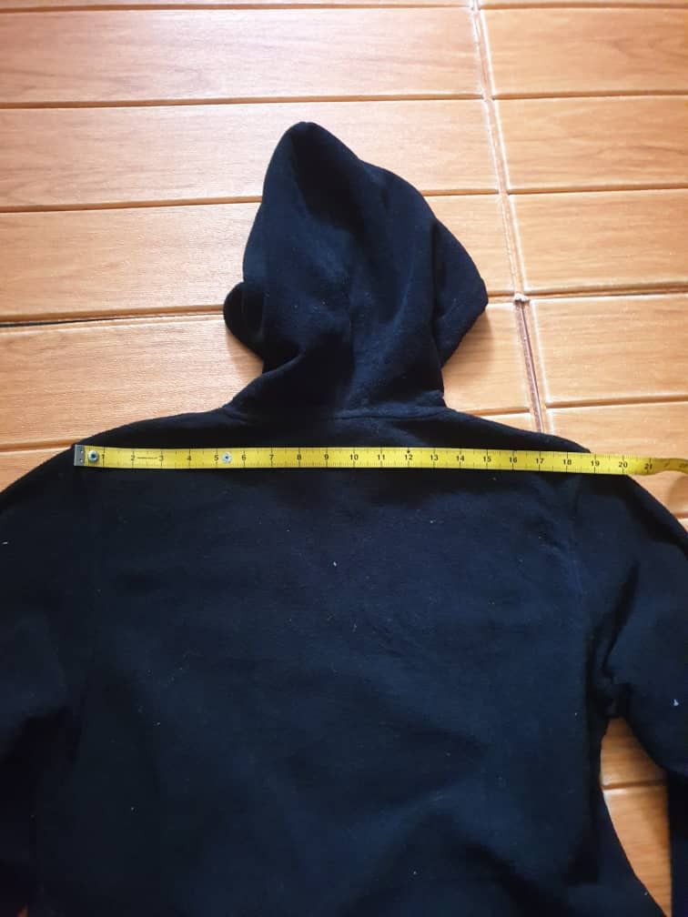 Japanese Brand Dogcigar black colour Japanese hoodie fleece sweater Size US M / EU 48-50 / 2 - 8 Thumbnail