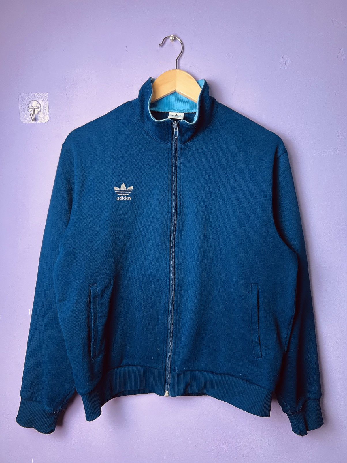 Adidas 🔥Vintage Distressed Adidas Descente Zipper Jackets Size US M / EU 48-50 / 2 - 2 Thumbnail