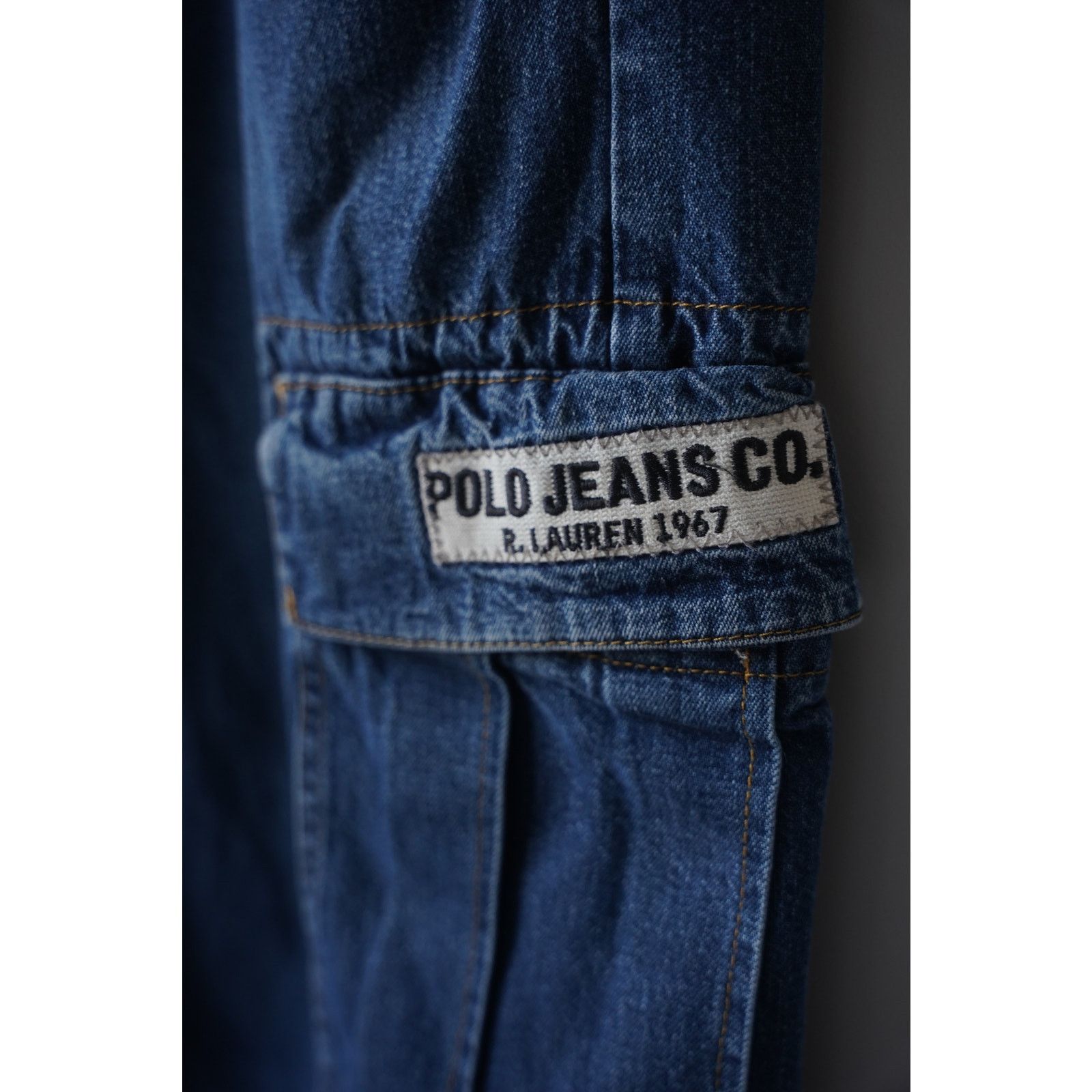 Polo Ralph Lauren Polo Jeans Co Freight Cargo Jorts Shorts Blue Size US 34 / EU 50 - 3 Thumbnail
