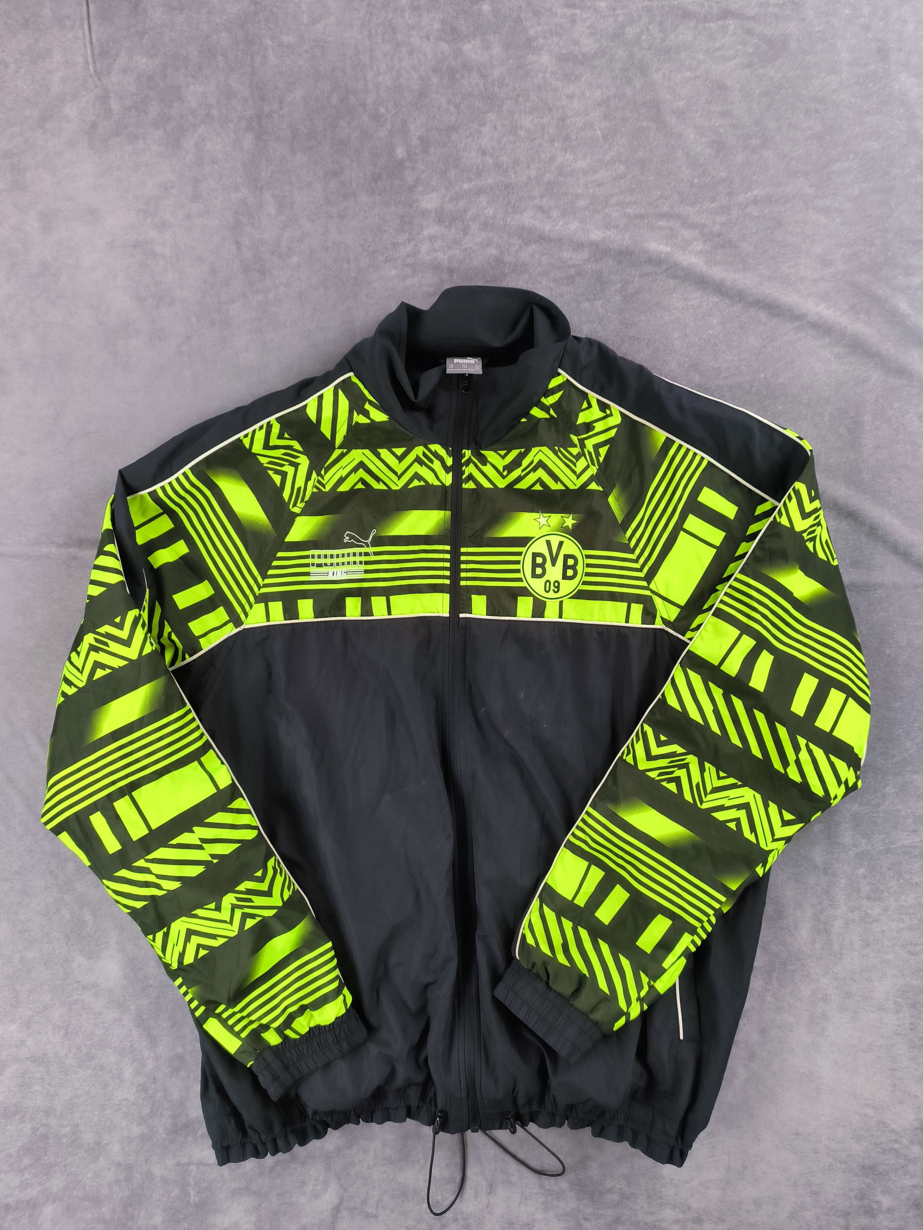 Borussia Dortmund 2021-22 Puma football track jacket sz XXL