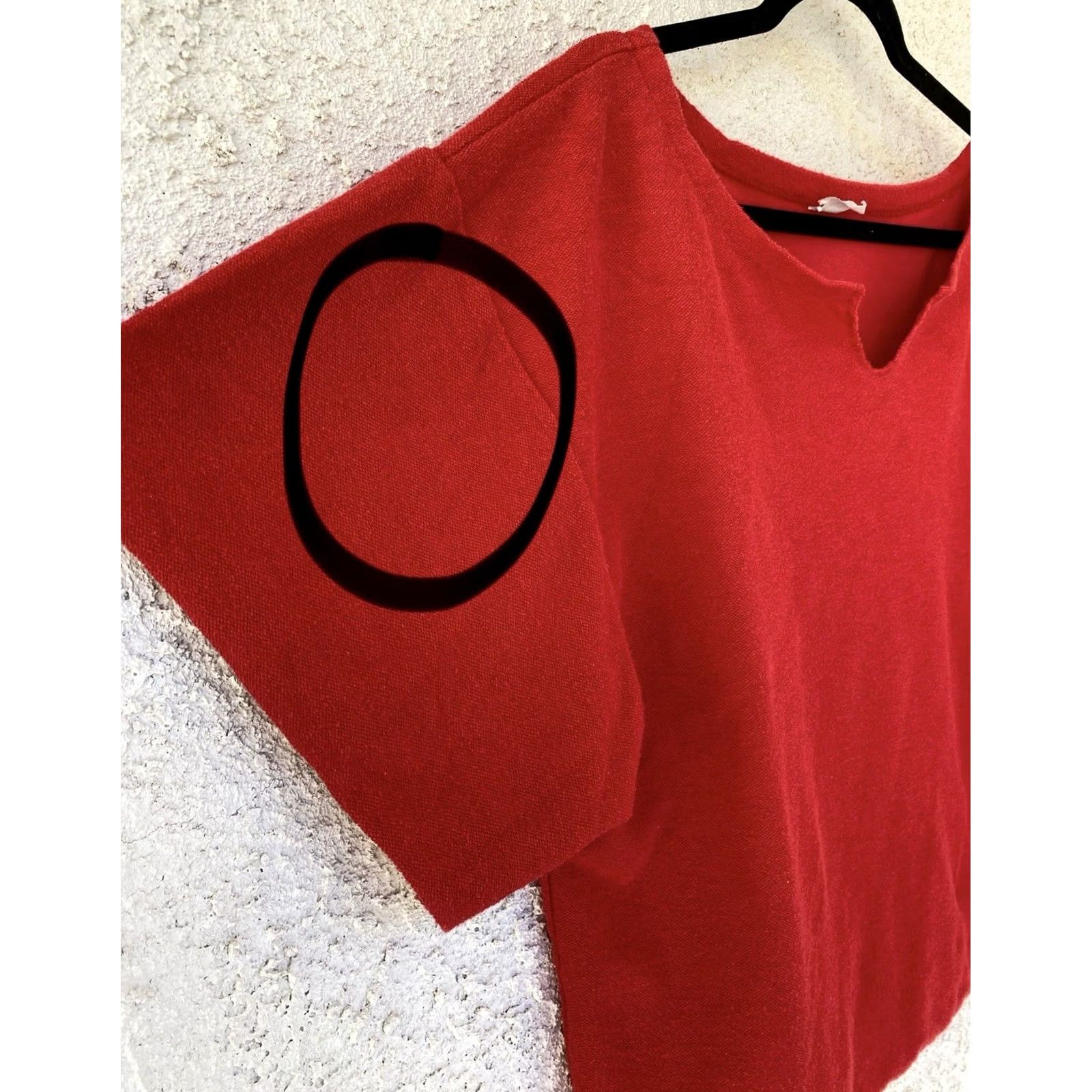 Vintage VINTAGE Physique Bodywear Red Terry Gym Top Unisex Adult Shirt Short Sleeve One Size 80s Theme Size US M / EU 48-50 / 2 - 5 Thumbnail