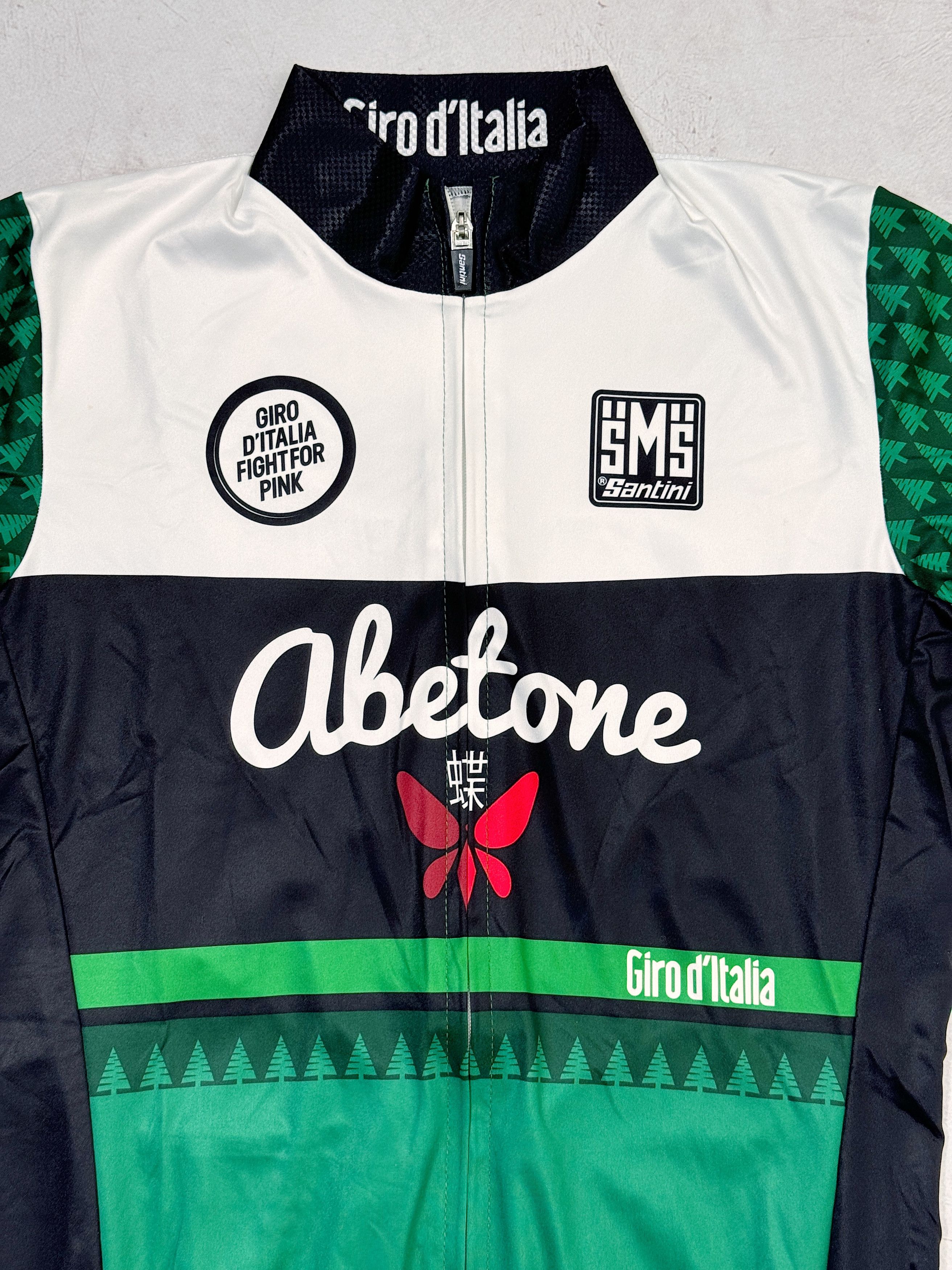 Sports Specialties Santini Cycling Jersey Abetone Giro D'Italia Fight for Pink Size US M / EU 48-50 / 2 - 3 Thumbnail