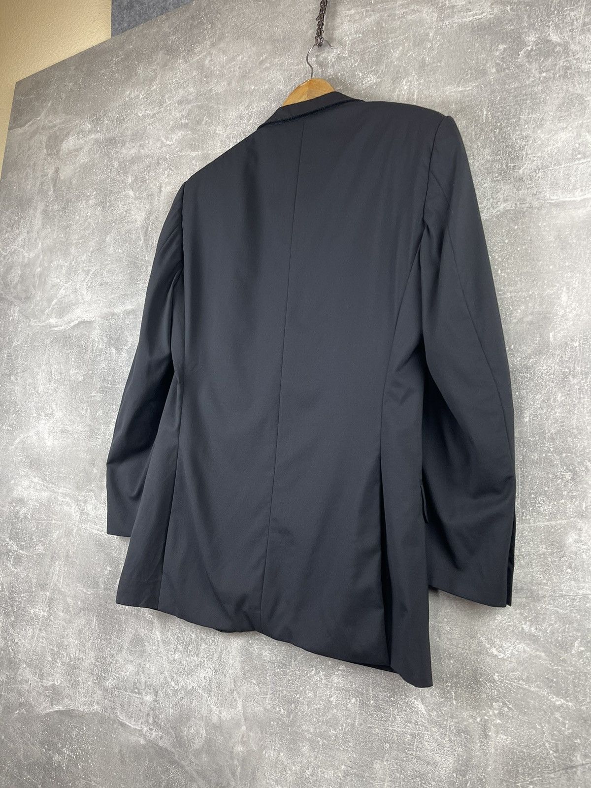 Gucci Gucci Wool Black Luxury 3 Button Blazer Tom Ford Era Size 46R - 9 Thumbnail