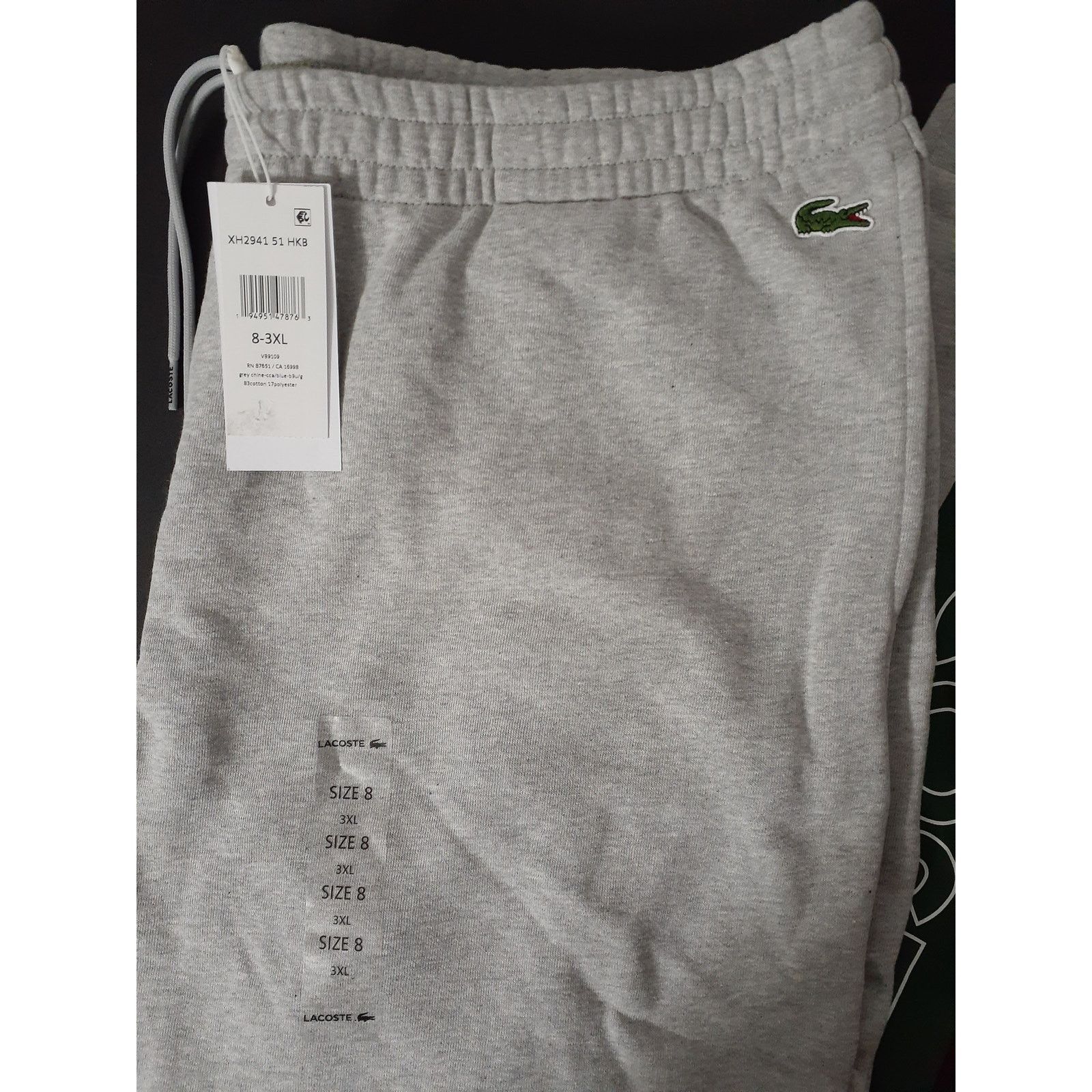 Lacoste Lacoste Color Blocked Joggers On Side Leg Multi-Color 3XL Size US 42 / EU 58 - 2 Thumbnail