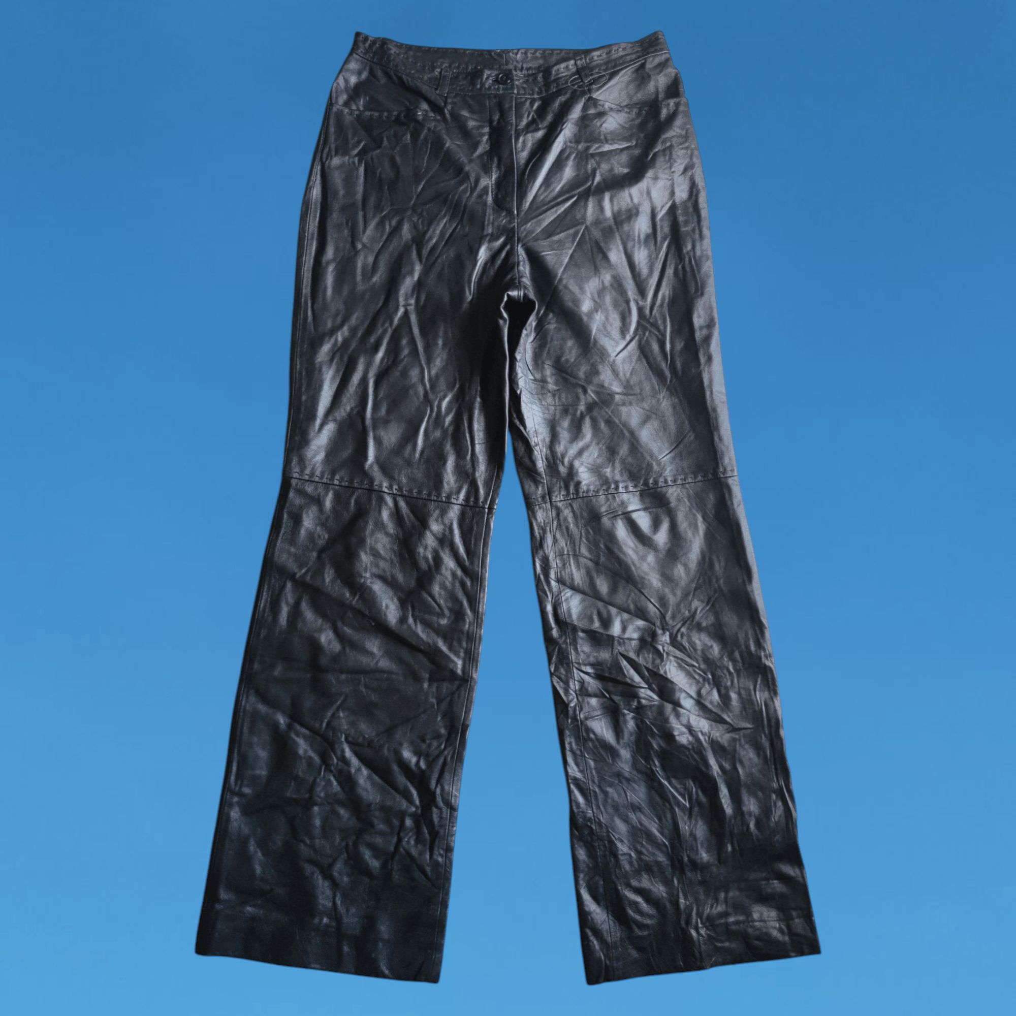 Japanese Brand × Leather Japanese Brand Address Sheepkin Leather Pants Size 29" - 1 Thumbnail