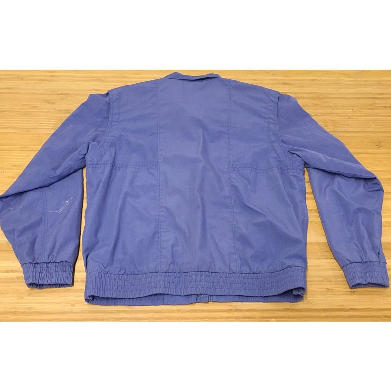 Adidas VINTAGE Adidas Tennis Jacket Blue 80s Lightweight Full Snap Pockets Mens Medium Size US M / EU 48-50 / 2 - 6 Thumbnail