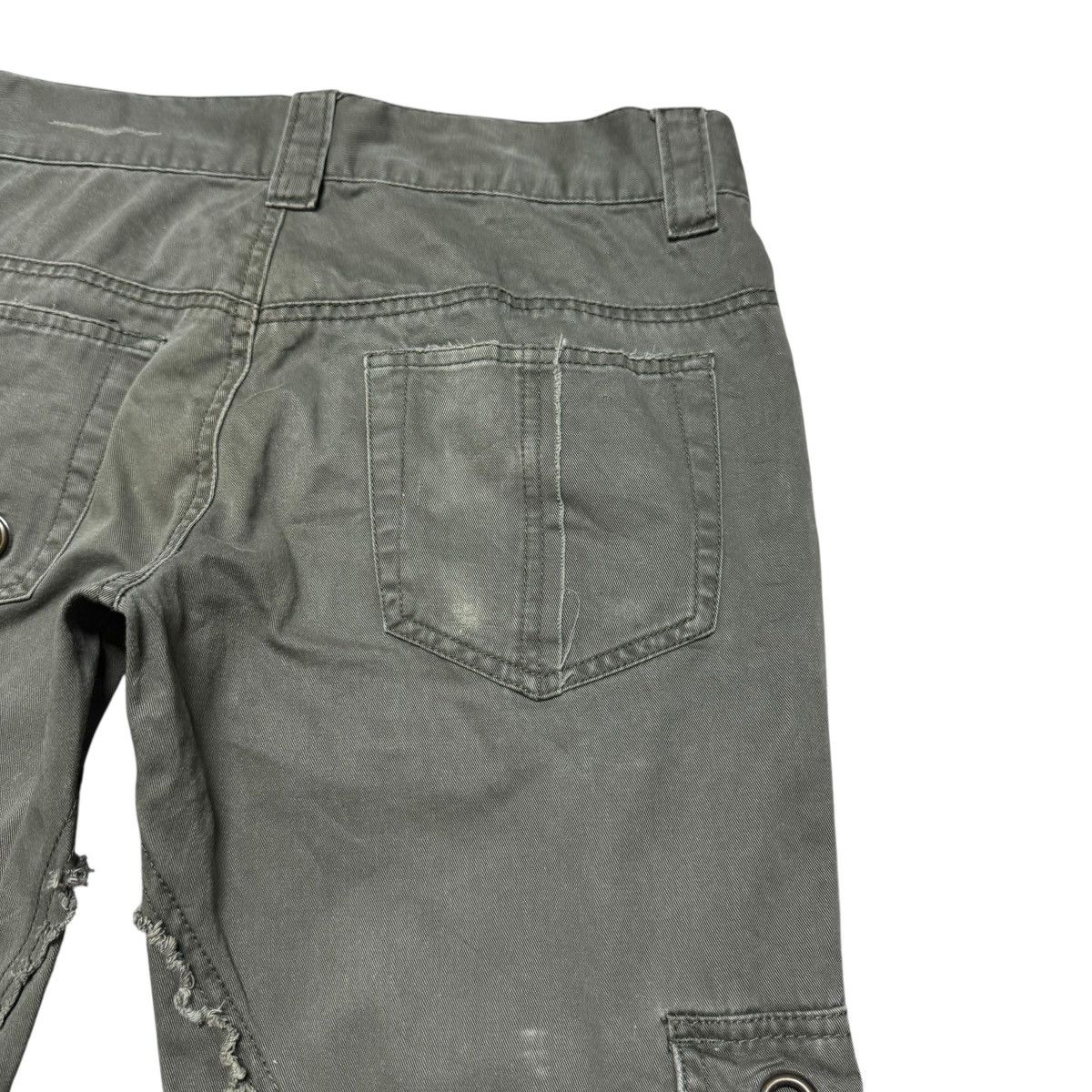 Japanese Brand Midas Machiavel Military Zipper Cargo Pants Low Rise Size US 29 - 12 Thumbnail