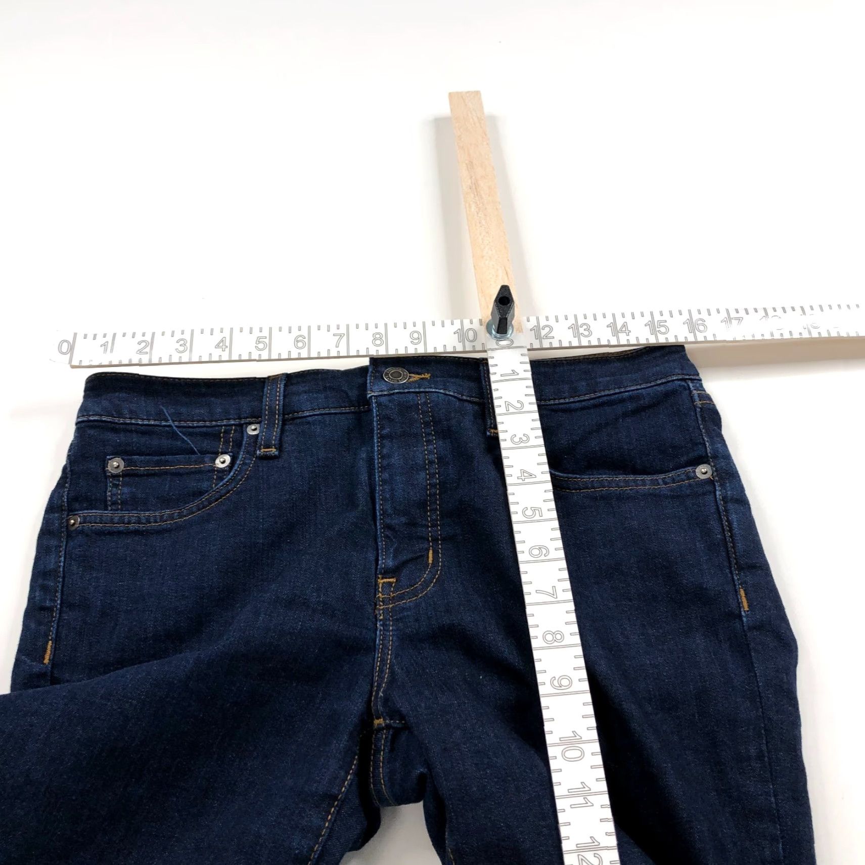 Ralph Lauren Lauren Ralph Lauren Black Label Jeans Slim Straight Mid Rise 8 (31W 29L) Denim 5-Pocket Regular Womens Jeans Size 30" / US 8 / IT 44 - 5 Thumbnail