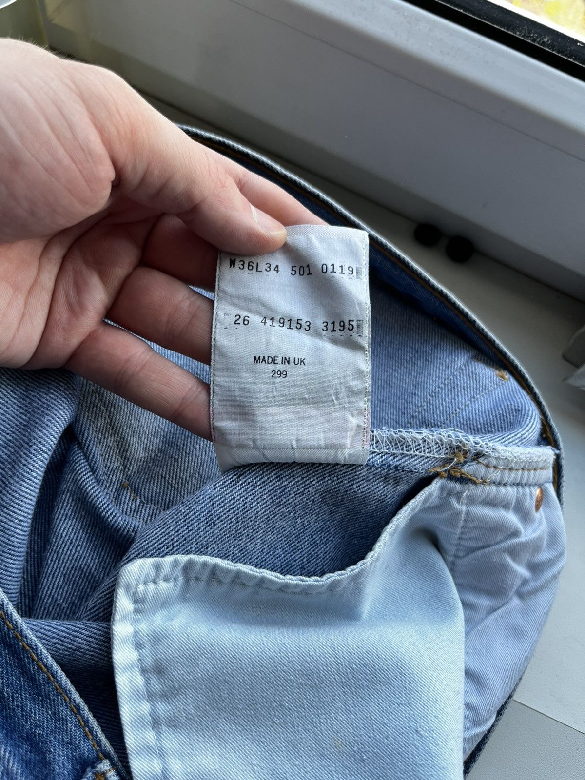 Levi's Levis 501 denim pants size 36-34 Size US 36 / EU 52 - 19 Thumbnail