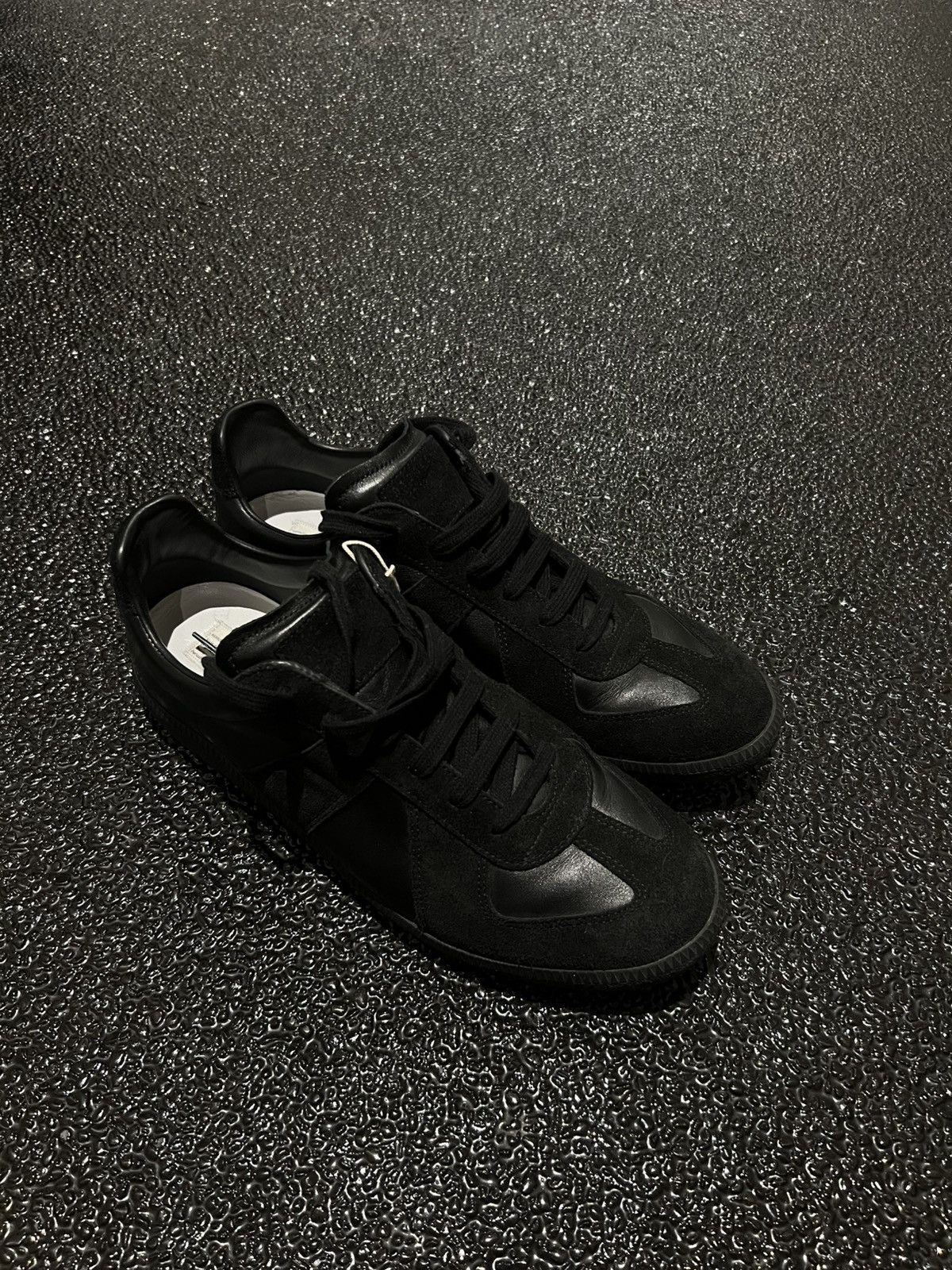 Pre-owned Maison Margiela Replica Gats Shoes In Black