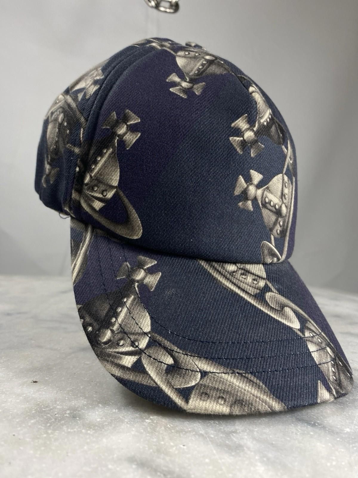 Vivienne Westwood Vivienne Westwood Orb Print Base Ball Cap Size ONE SIZE - 1 Thumbnail