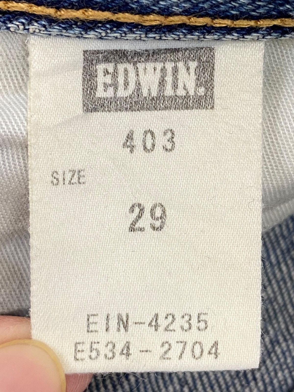 Edwin Edwin Mud Wash Whiskered Style Straight Cut Size US 30 / EU 46 - 11 Thumbnail