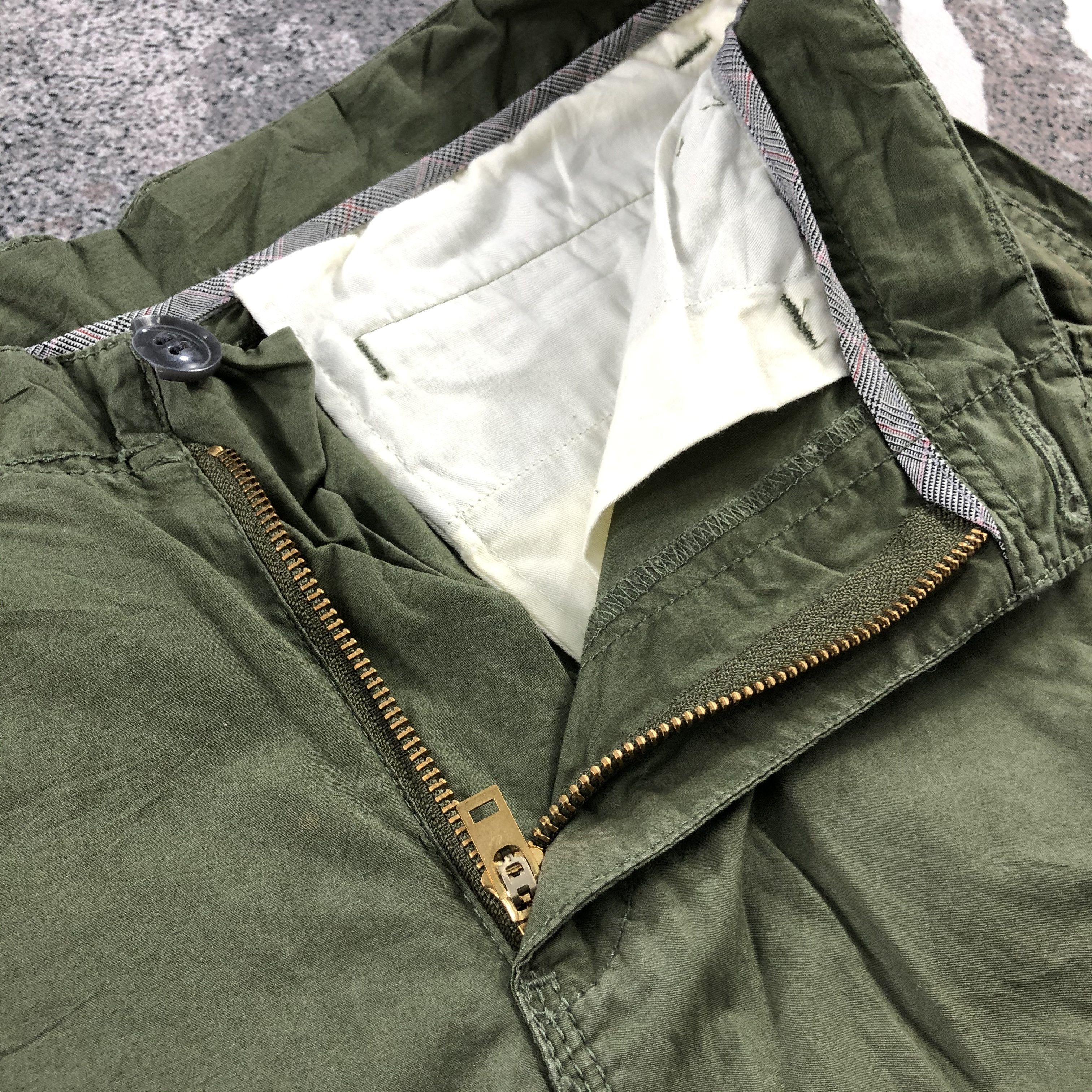 Japanese Brand Takeo Kikuchi Cargo Pants Multi Pocket Tactical Pants Size US 32 / EU 48 - 10 Thumbnail