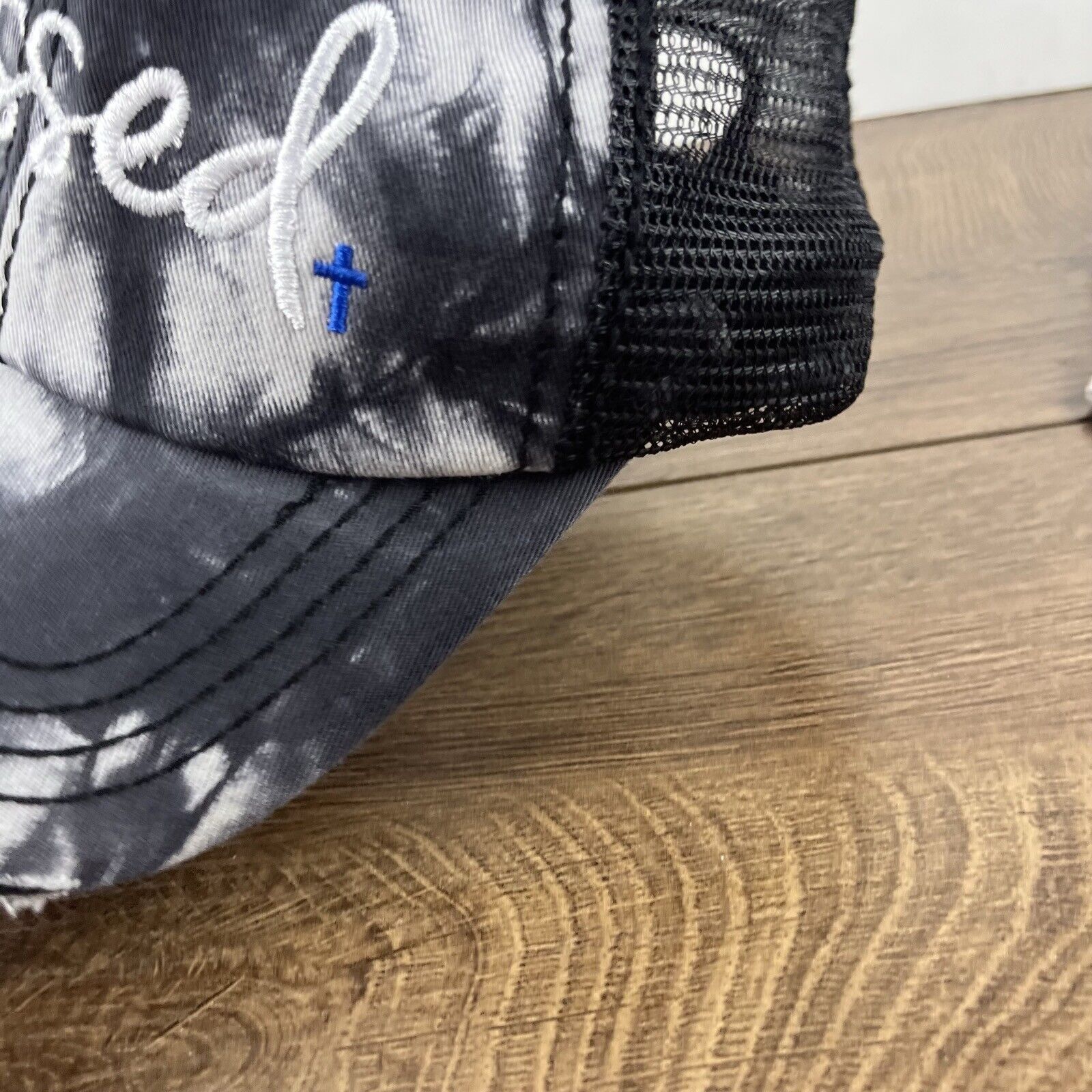 Other Blessed Hat Gray Cap Adjustable Hat Gray Adult Fit Hat Size ONE SIZE - 9 Thumbnail