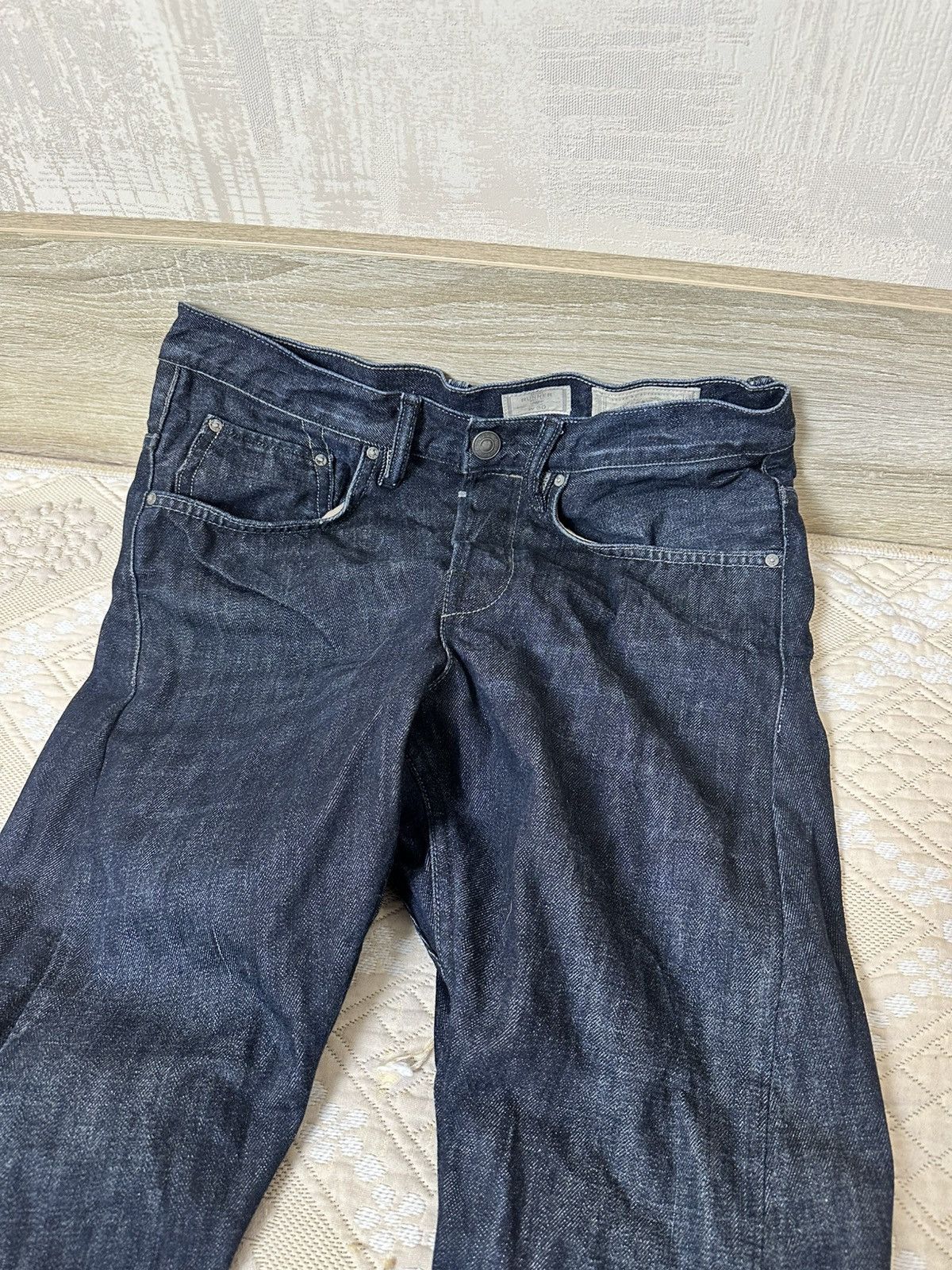 Allsaints 🔥 ALLSAINTS Spitalfields Runner Skinny Denim Pants Jeans Size US 30 / EU 46 - 5 Thumbnail