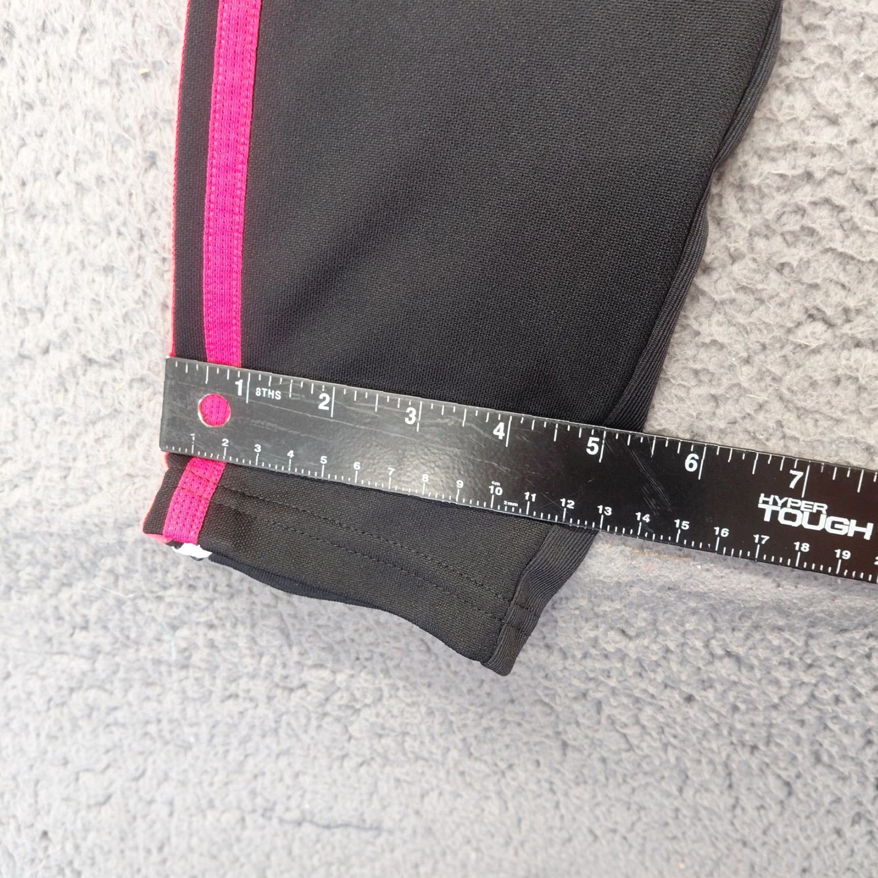 Adidas Adidas Pants Womens Size Medium Black Stripes Shock Pink Orange Soccer Training Track Pants Athletic Womens M Black/Pink Stripes Soccer Training Size 32" / US 10 / IT 46 - 7 Thumbnail