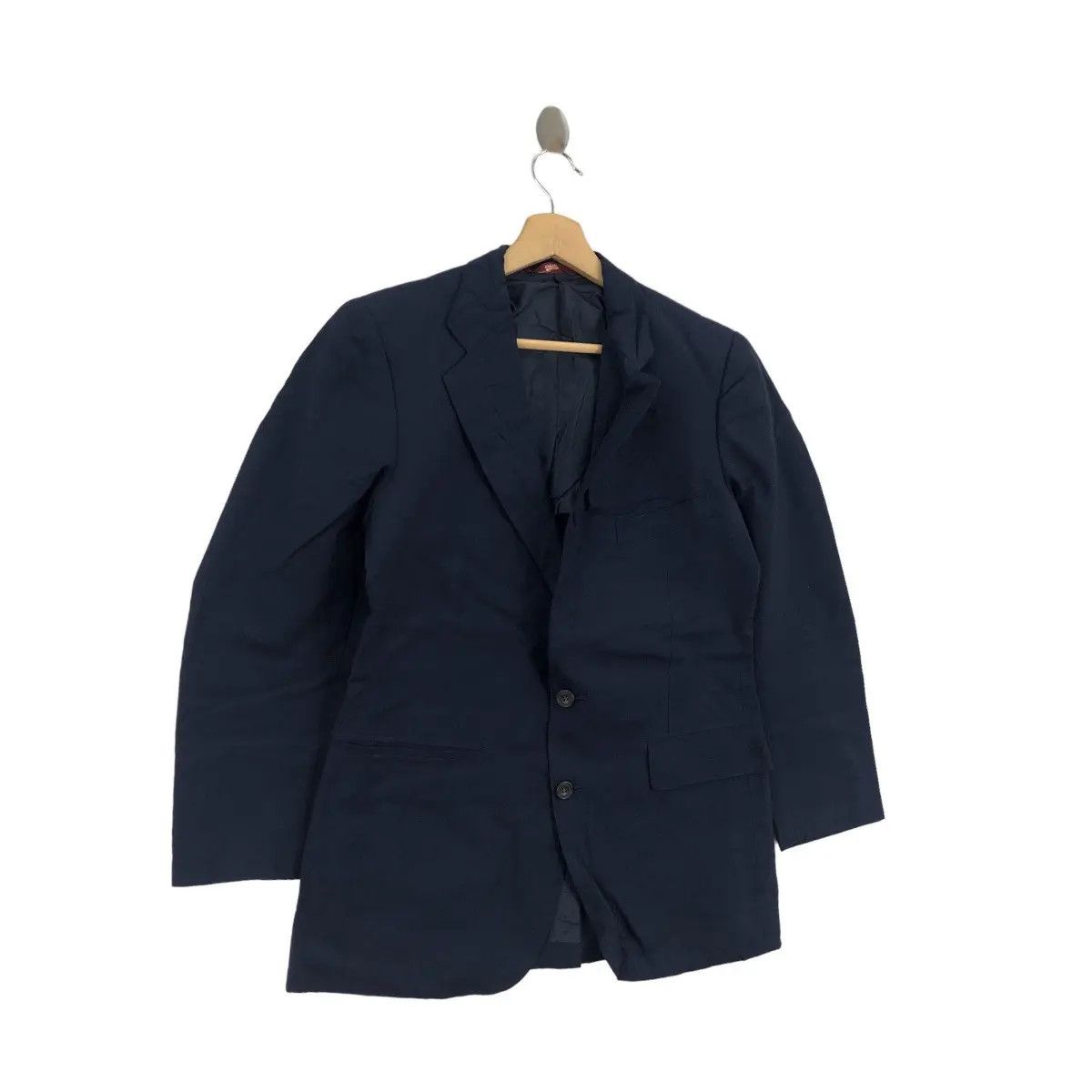 Chaps Ralph Lauren Vtg CHAPS RALPH LAUREN Polo Collection Blue Blazer Suit 2 Size 36R - 3 Thumbnail