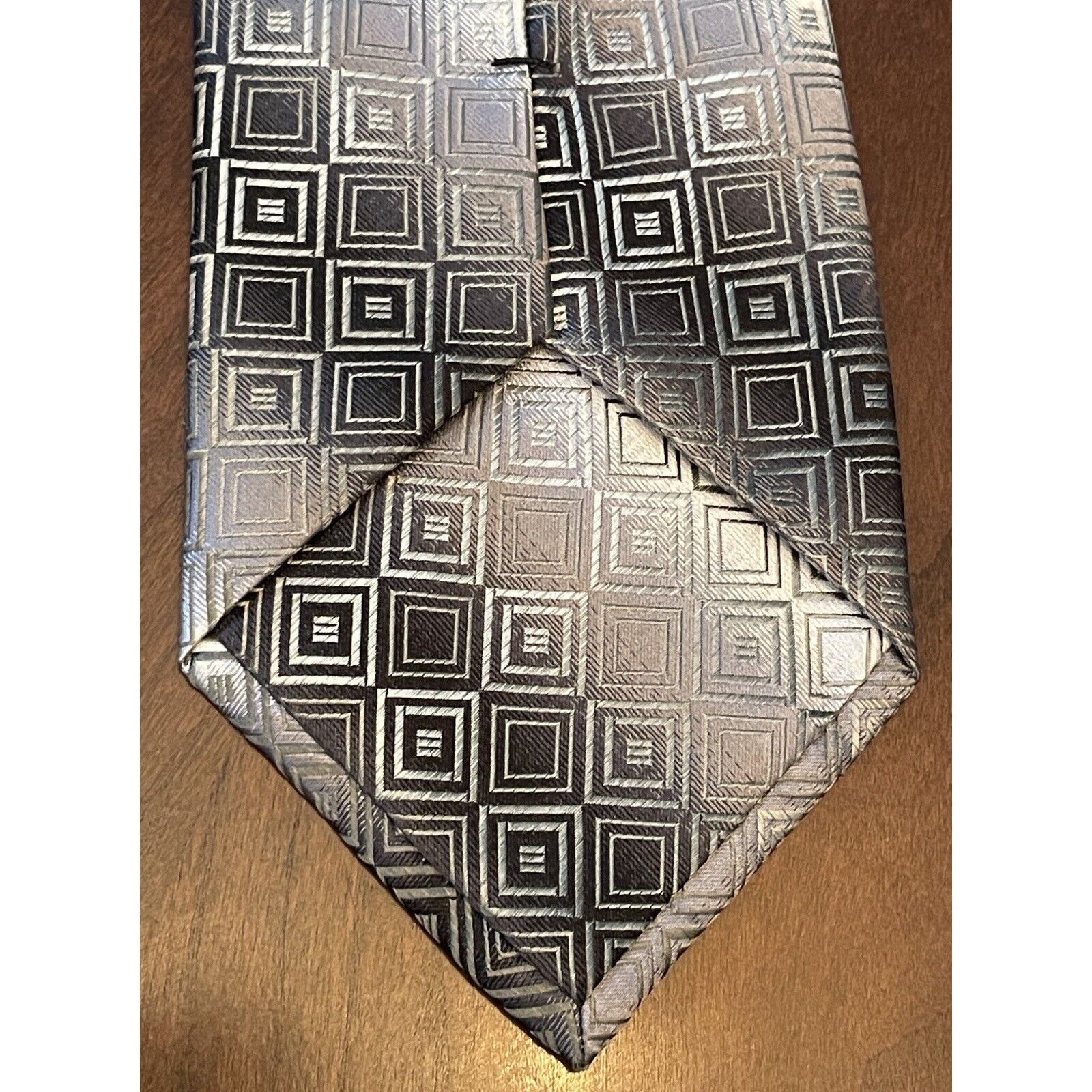 Pronto Uomo Pronto Uomo Hand Made 100% Silk Men’s Neck Tie Made In China Size ONE SIZE - 2 Thumbnail