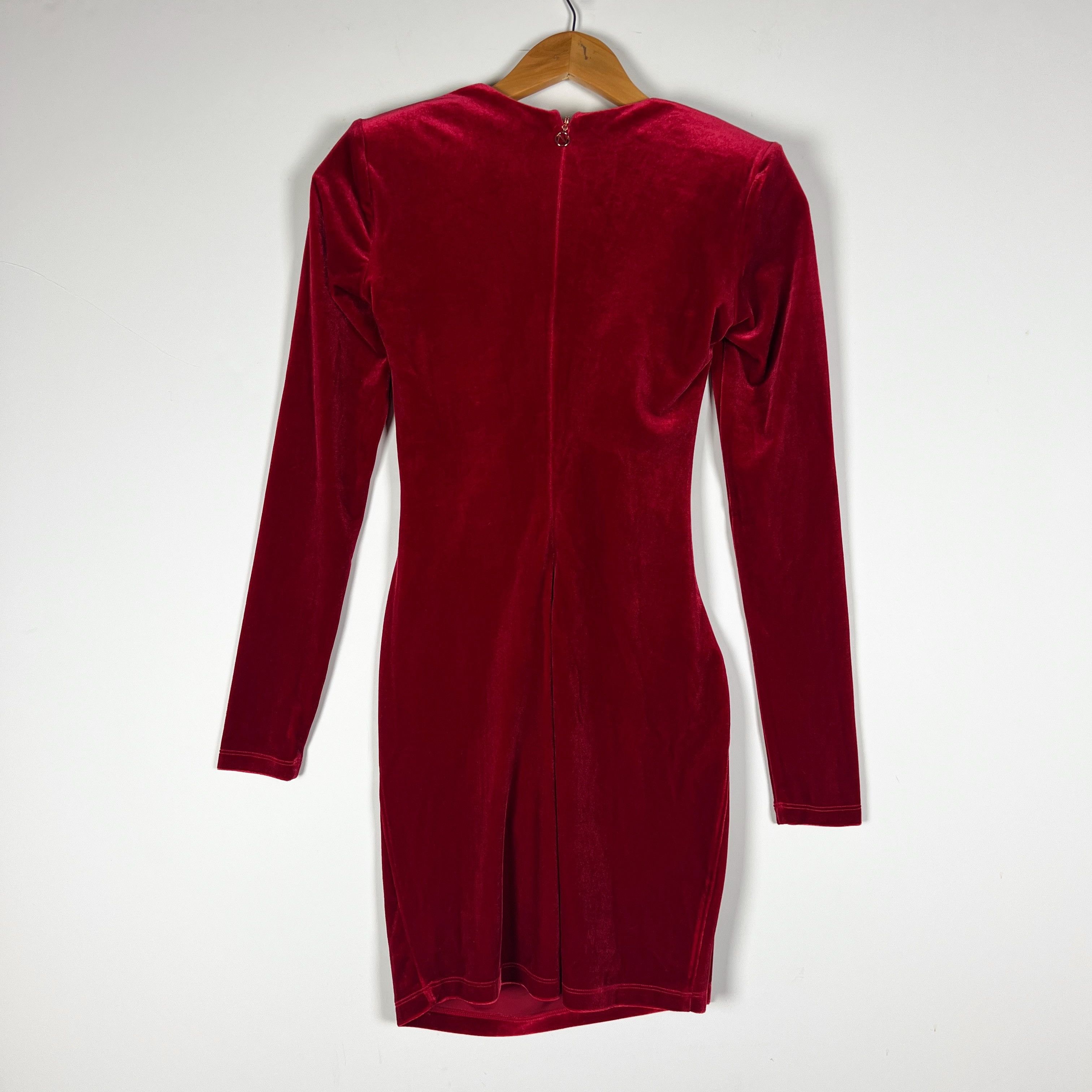 Other Nookie Mystery Sweetheart Neckline Velvet Size S / US 4 / IT 40 - 4 Thumbnail