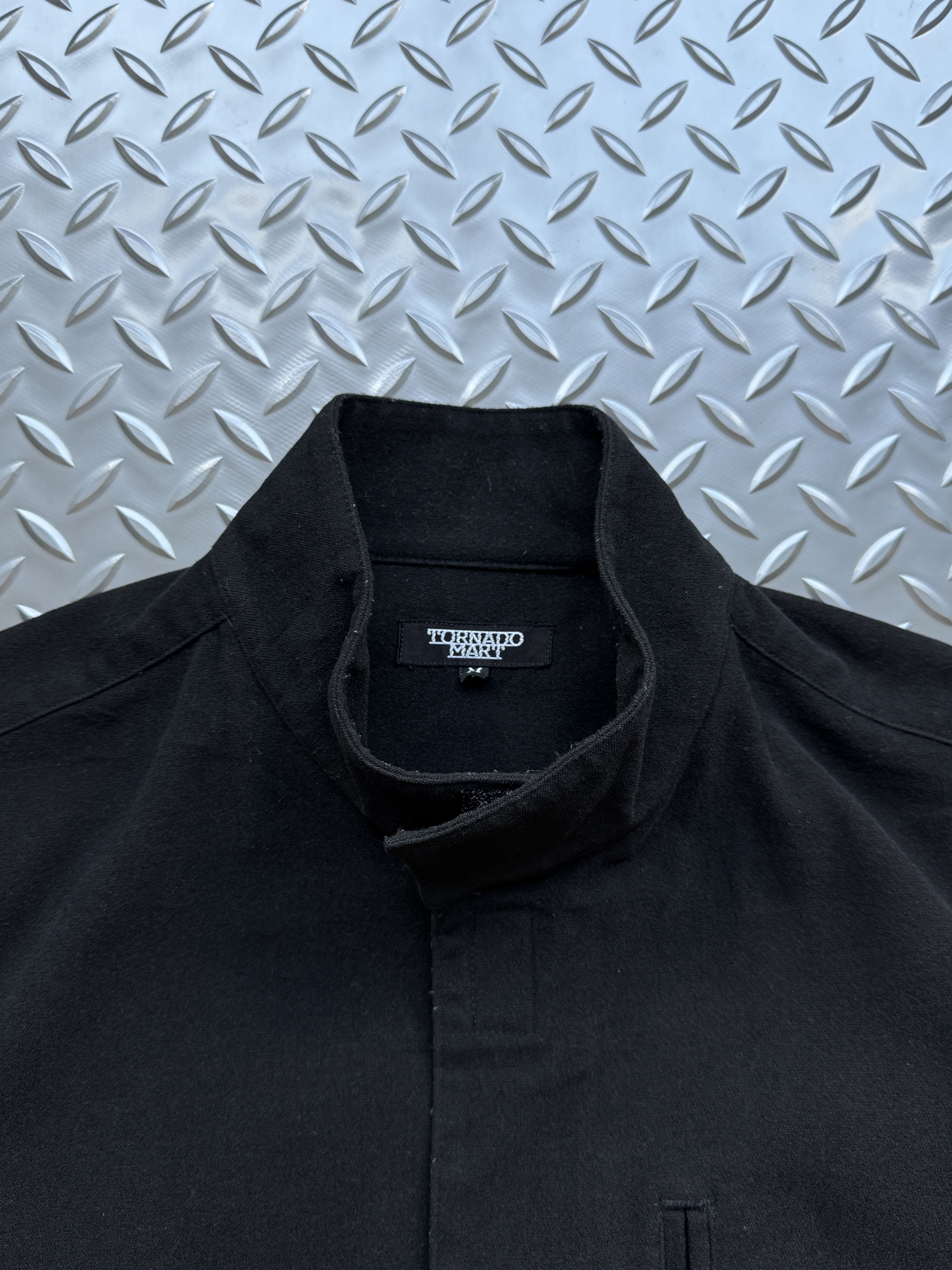 Tornado Mart Tornado Mart Minimal Black Jacket Size US M / EU 48-50 / 2 - 2 Thumbnail