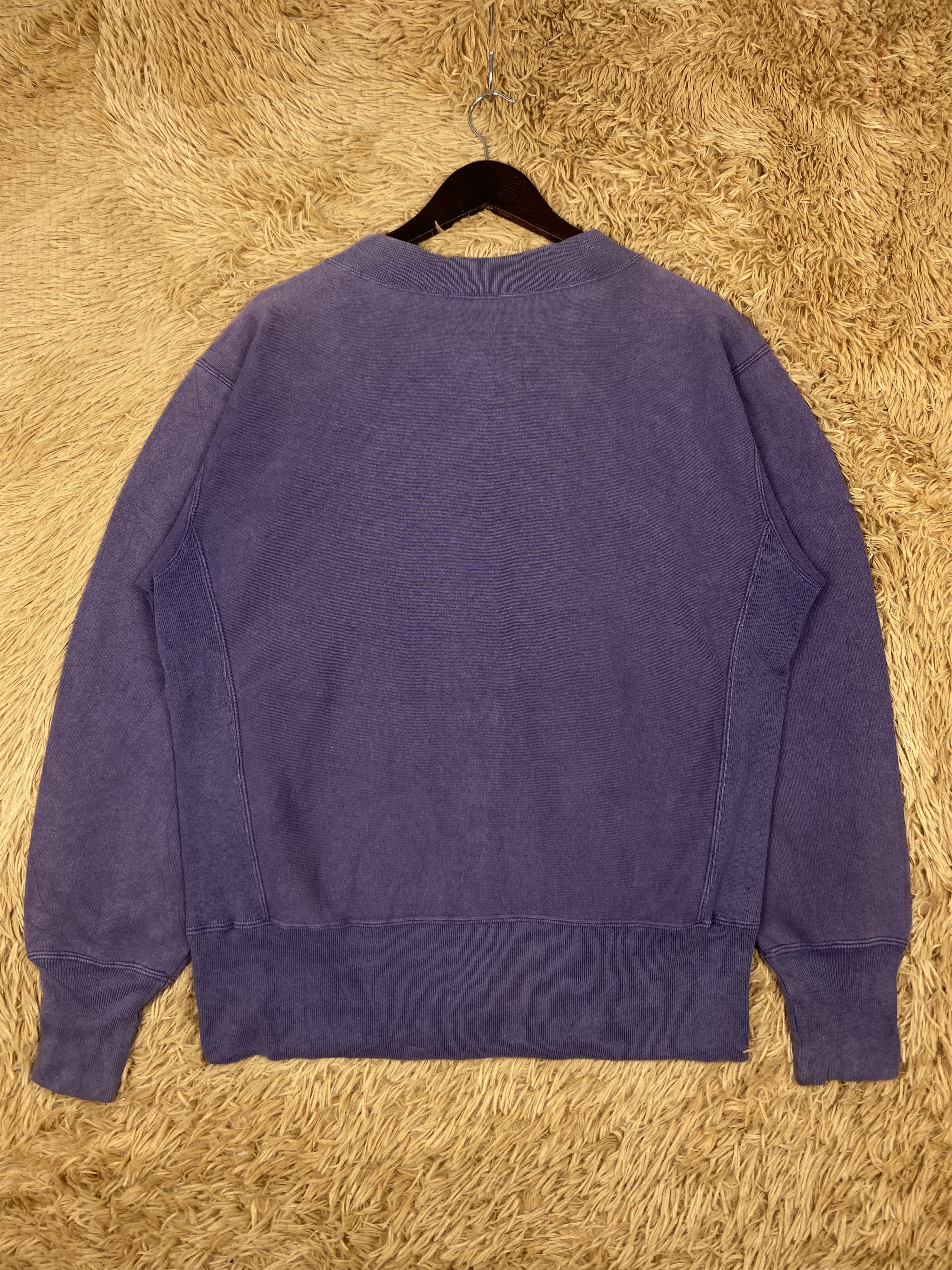 Champion Vintage Champion Button Up Faded Sweatshirts DJ0597 Size US L / EU 52-54 / 3 - 5 Thumbnail