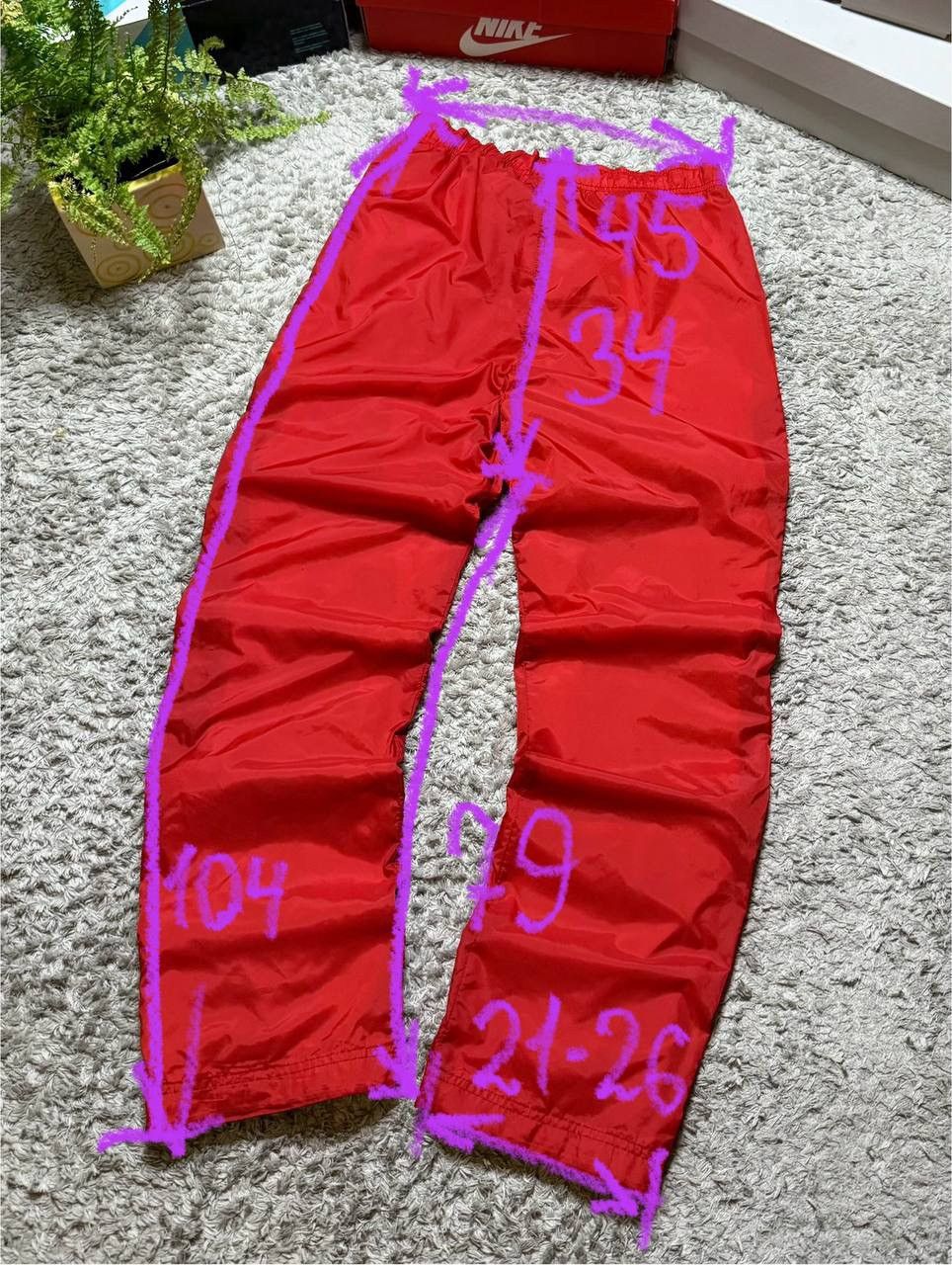 Nike 00s Nike TN Vintage Drill Double Swoosh Logo Retro Pants Y2K Size US 32 / EU 48 - 10 Thumbnail