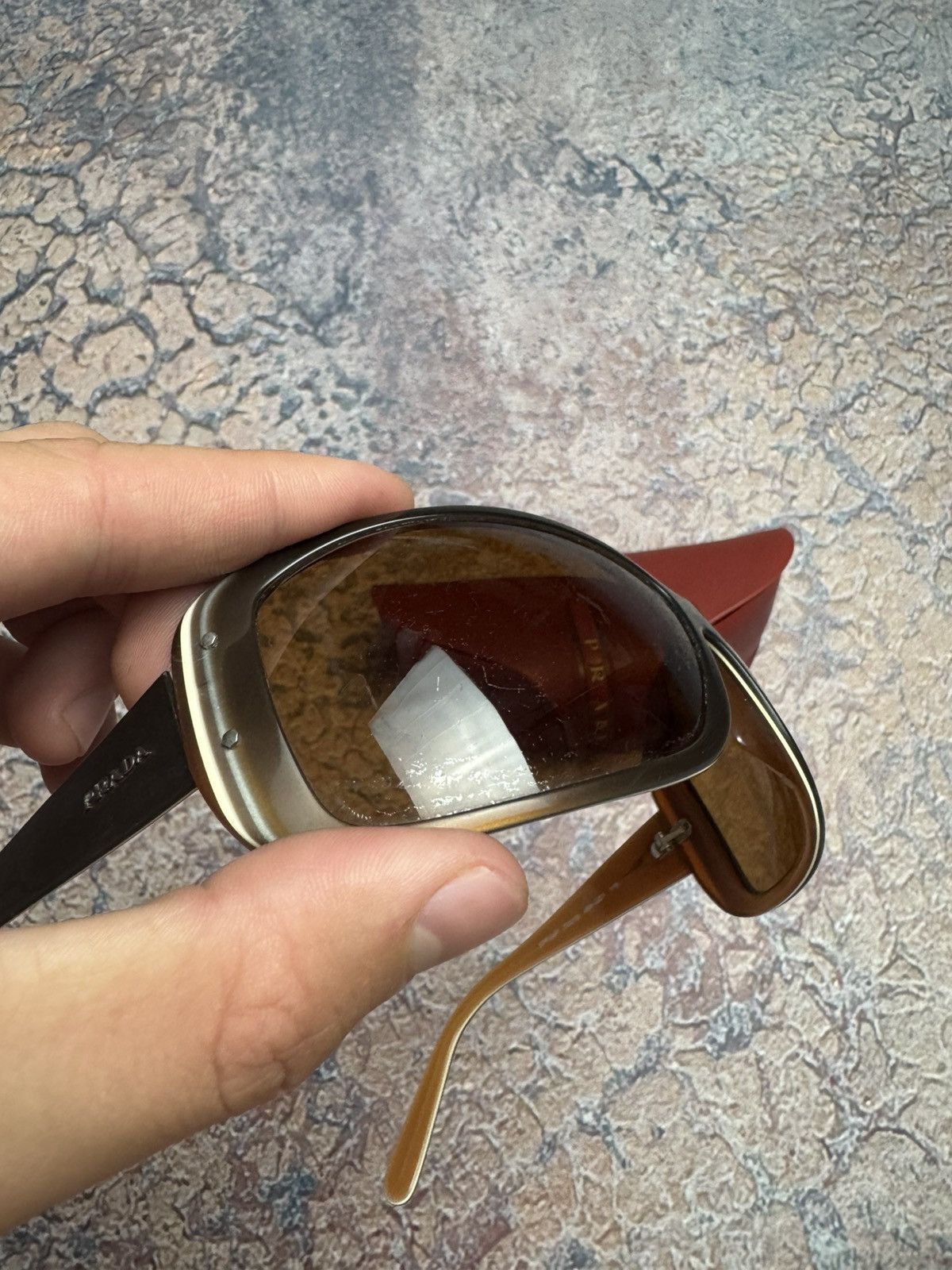 Prada Vintage Prada sunglasses luxury Y2K Size ONE SIZE - 5 Thumbnail