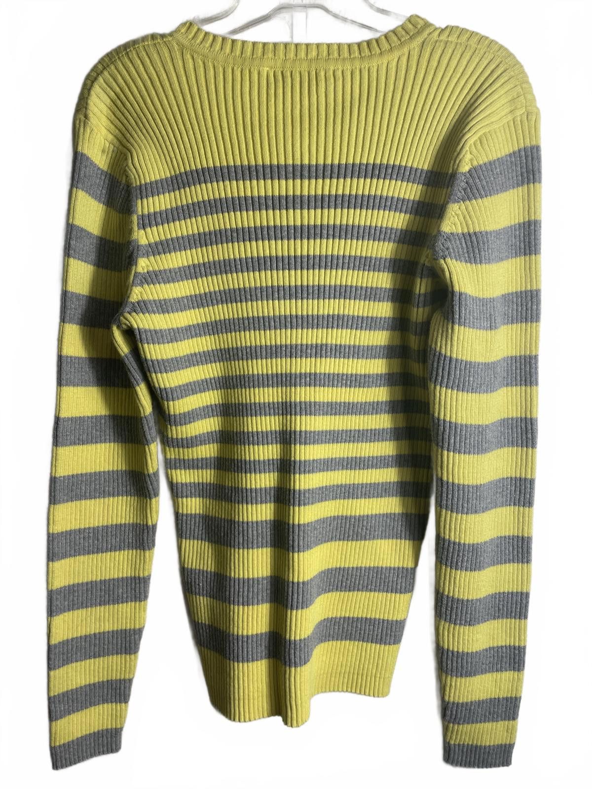 St. Johns Bay St. John's Bay Sweater Women's Medium Yellow Cotton Y2K 90s Size M / US 6-8 / IT 42-44 - 5 Thumbnail