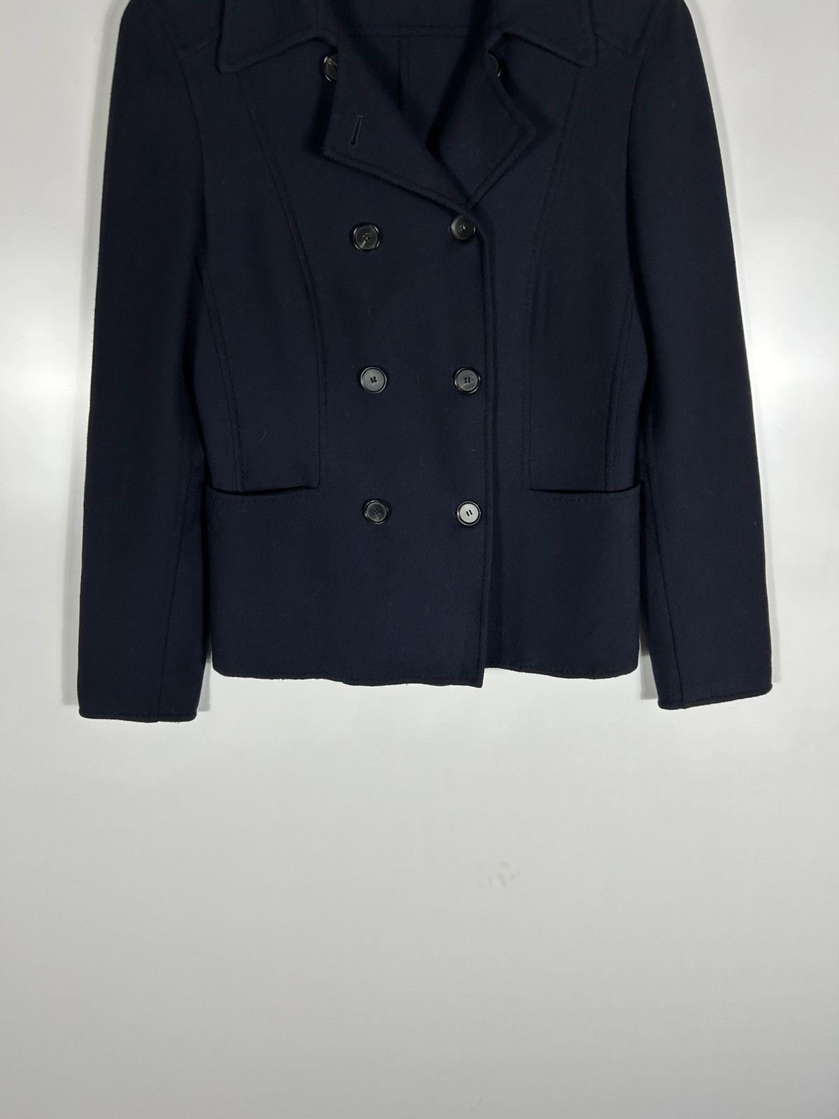 Herno 🔥Luxury Herno Wool Double Breast Coat Jacket Size S / US 4 / IT 40 - 5 Thumbnail