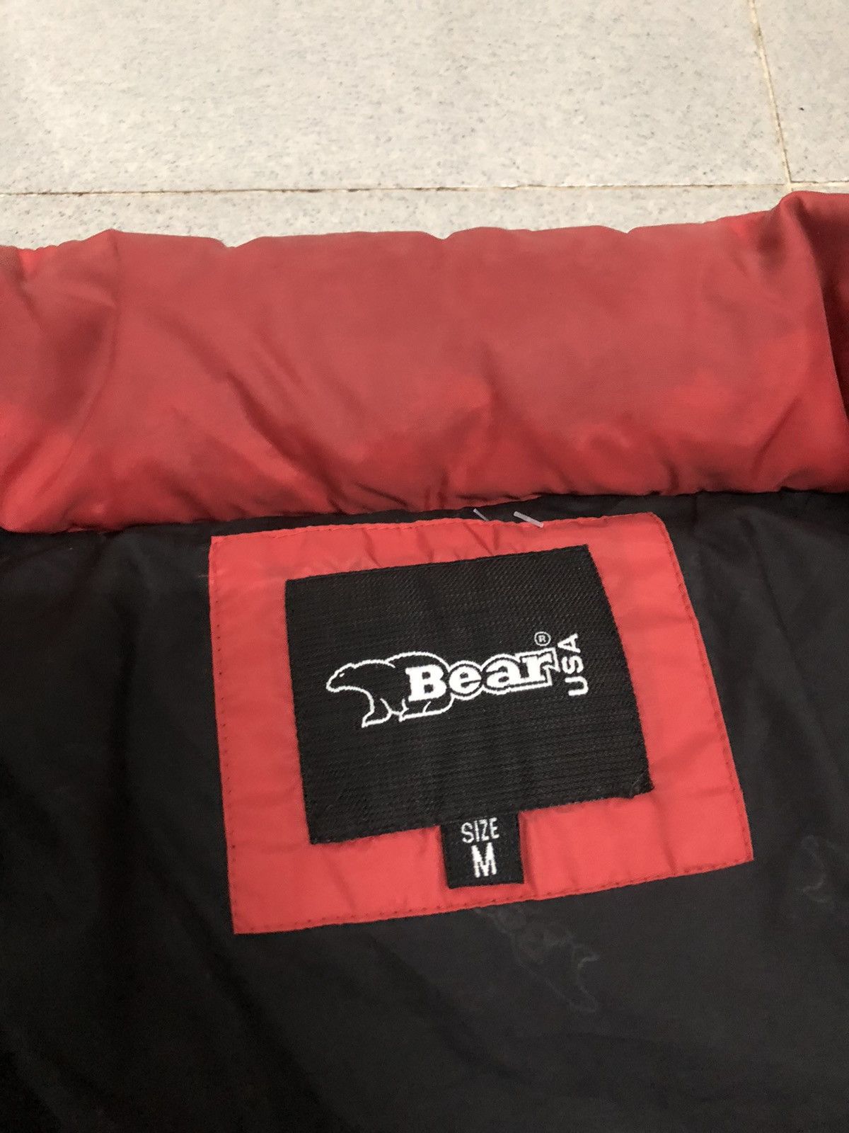 Golden Bear vintage Bear Usa Red Puffer Jacket Size US M / EU 48-50 / 2 - 7 Thumbnail
