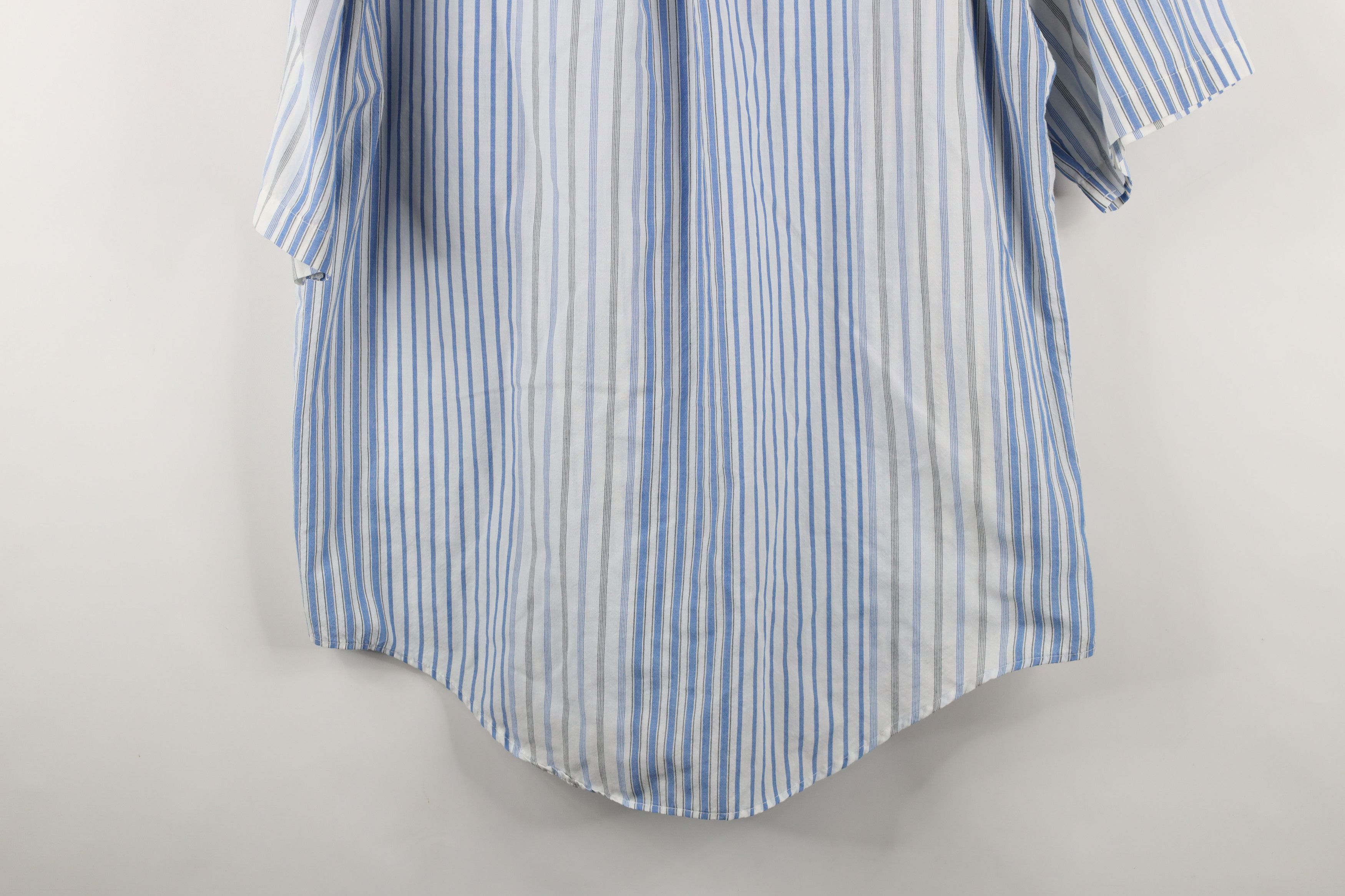 Levi's × Vintage Vintage 80s Levis Big E Block Short Sleeve Button Down Shirt Size US XL / EU 56 / 4 - 12 Thumbnail
