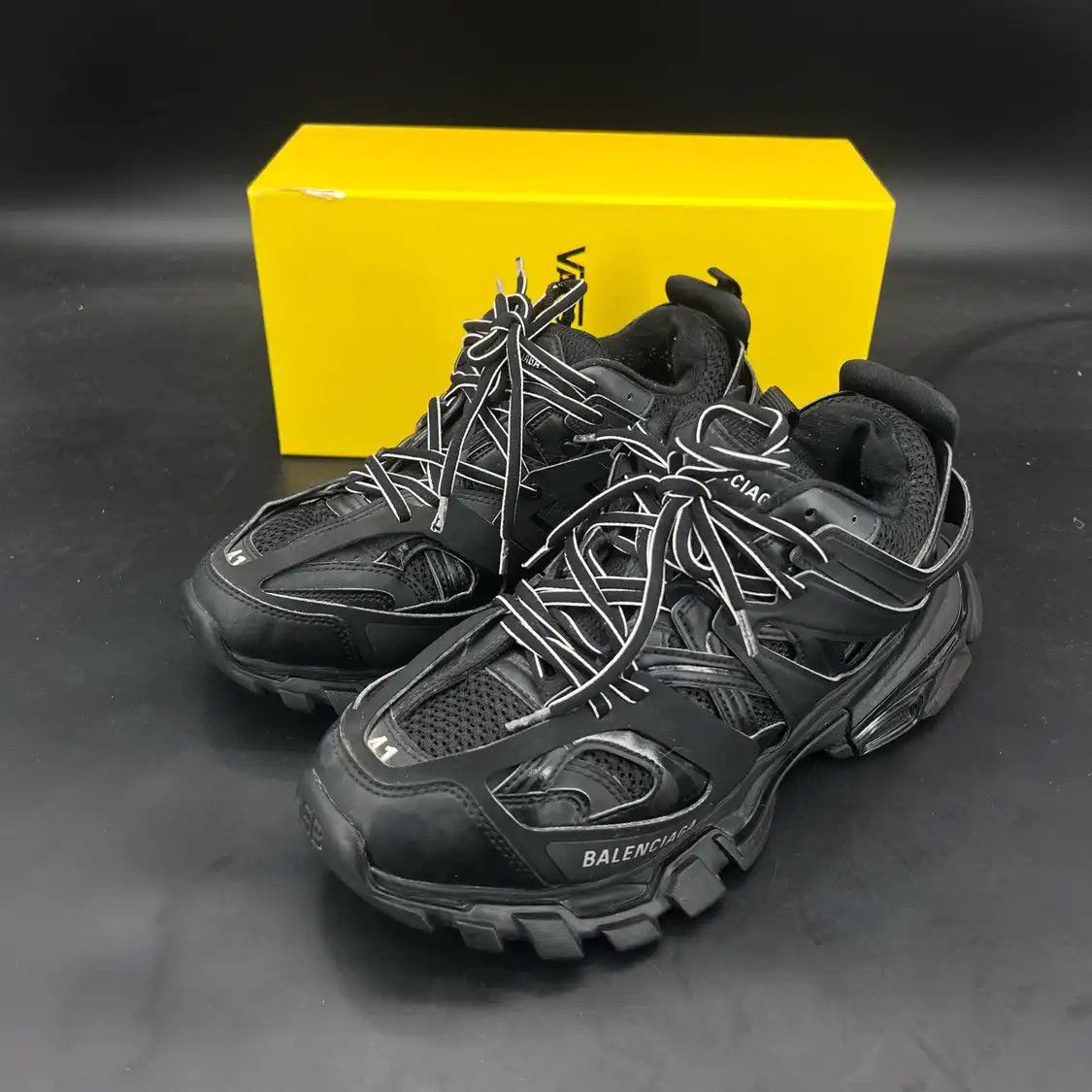 Balenciaga balenciaga track sneakers black size 41 | Grailed